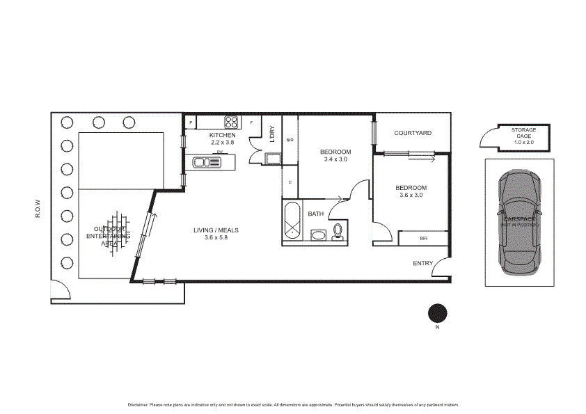 5/82-84 Bluff Road, Black Rock VIC 3193 - Floorplan