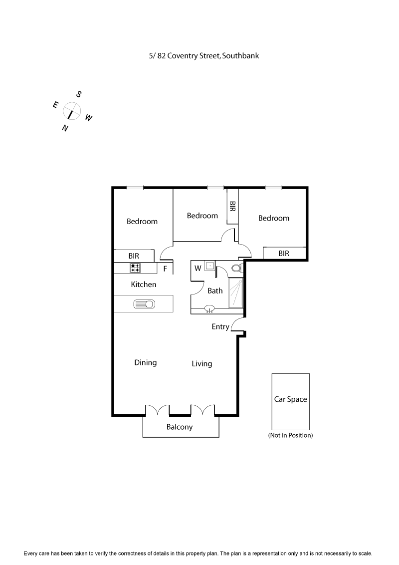 5/82 Coventry Street, SOUTHBANK VIC 3006 - Floorplan