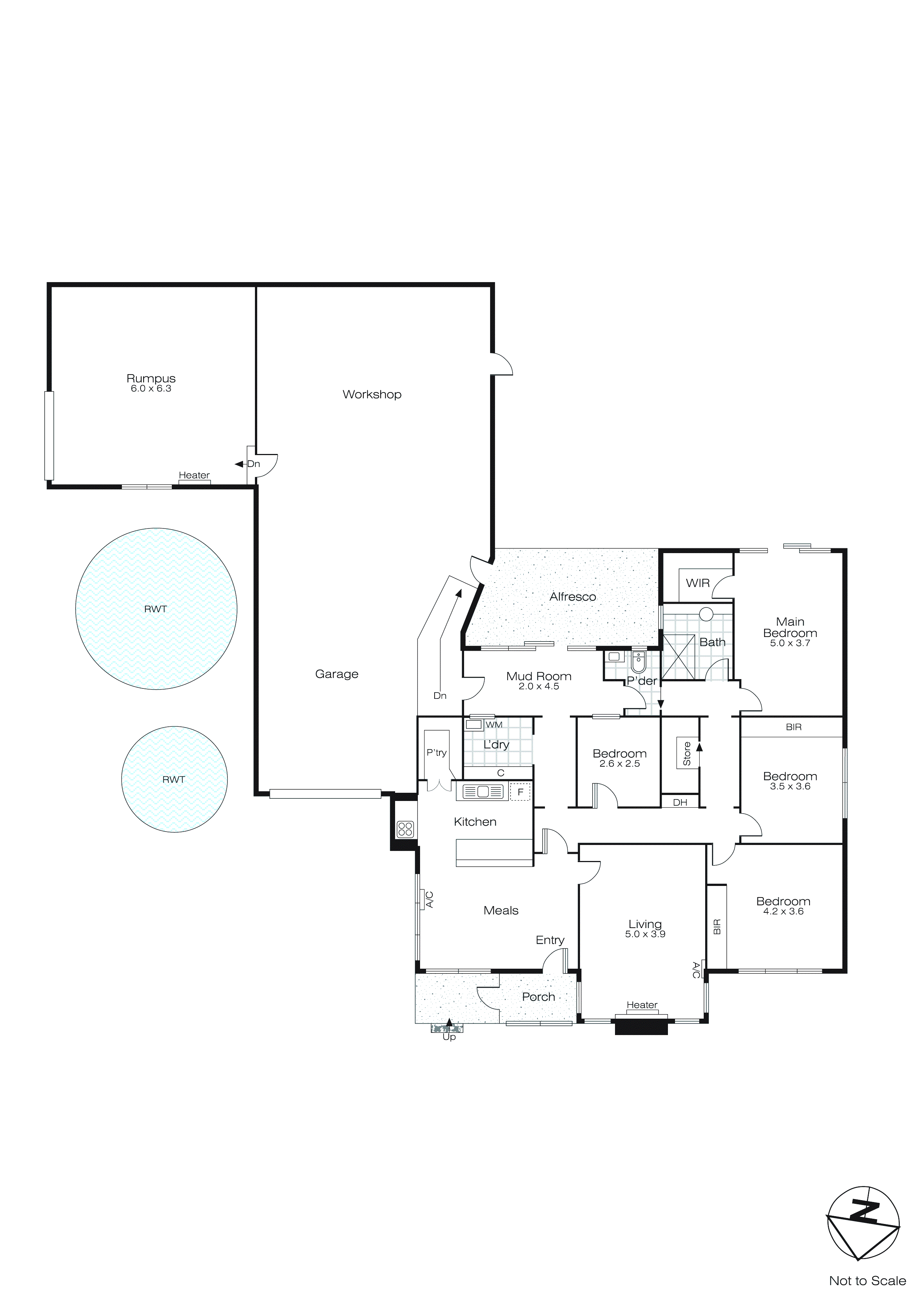 586 Yendon No 2 Road, Yendon VIC 3352 - Floorplan