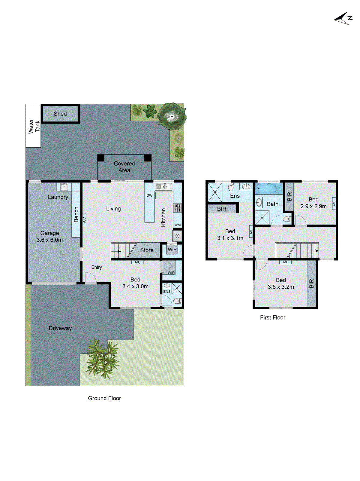 58B Valley Street, Oakleigh South VIC 3167 - Floorplan