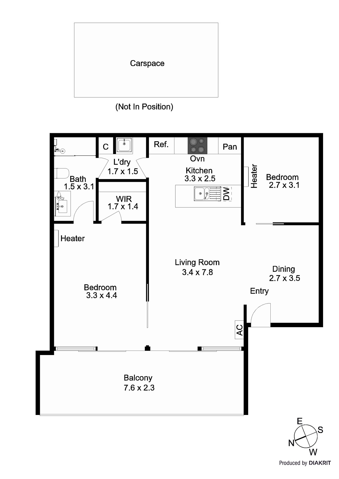 5/9-11 Vale Street, St Kilda VIC 3182 - Floorplan