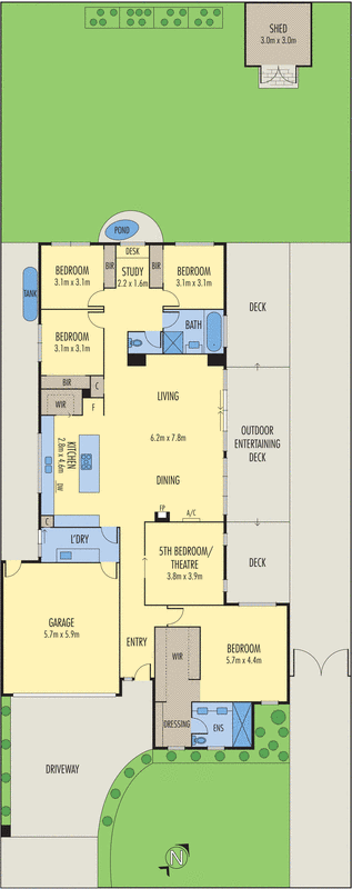 59 Batson Street, Winchelsea VIC 3241 - Floorplan