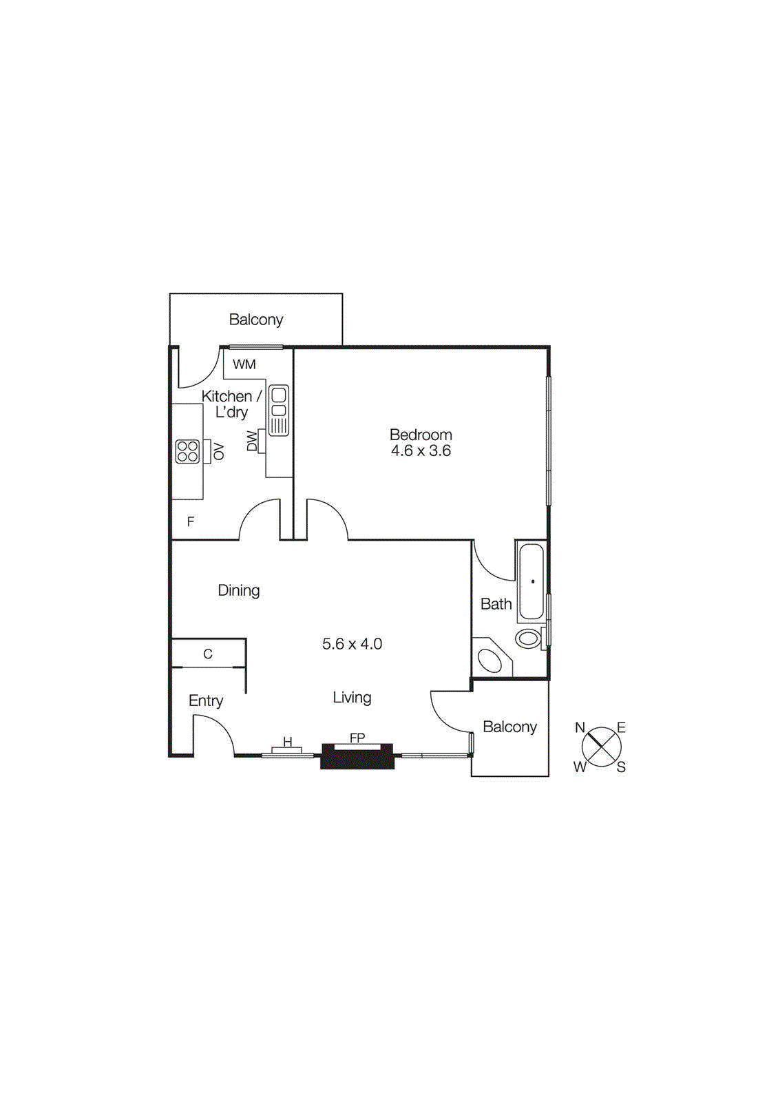 5/9 Eildon Road, St Kilda VIC 3182 - Floorplan