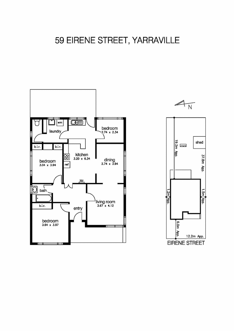 59 Eirene Street, YARRAVILLE VIC 3013 - Floorplan