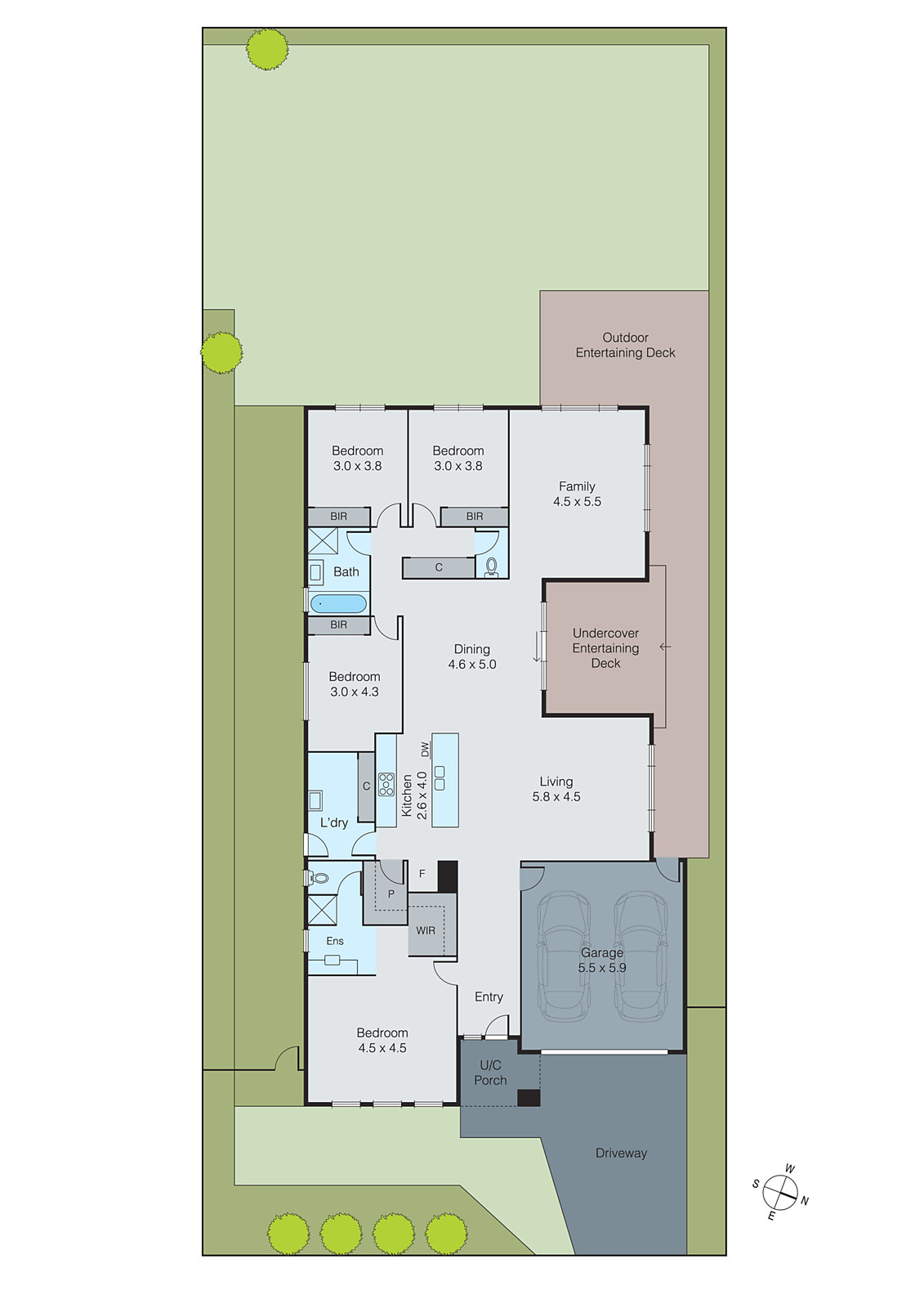 59 Grantham Drive, Highton VIC 3216 - Floorplan