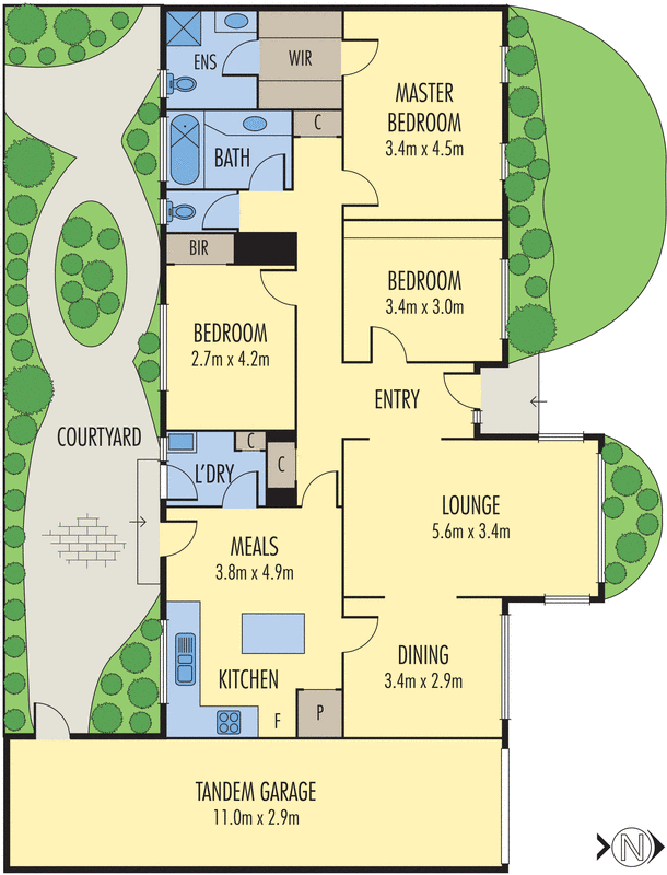 5/9 Hedgeley Avenue, Malvern East VIC 3145 - Floorplan