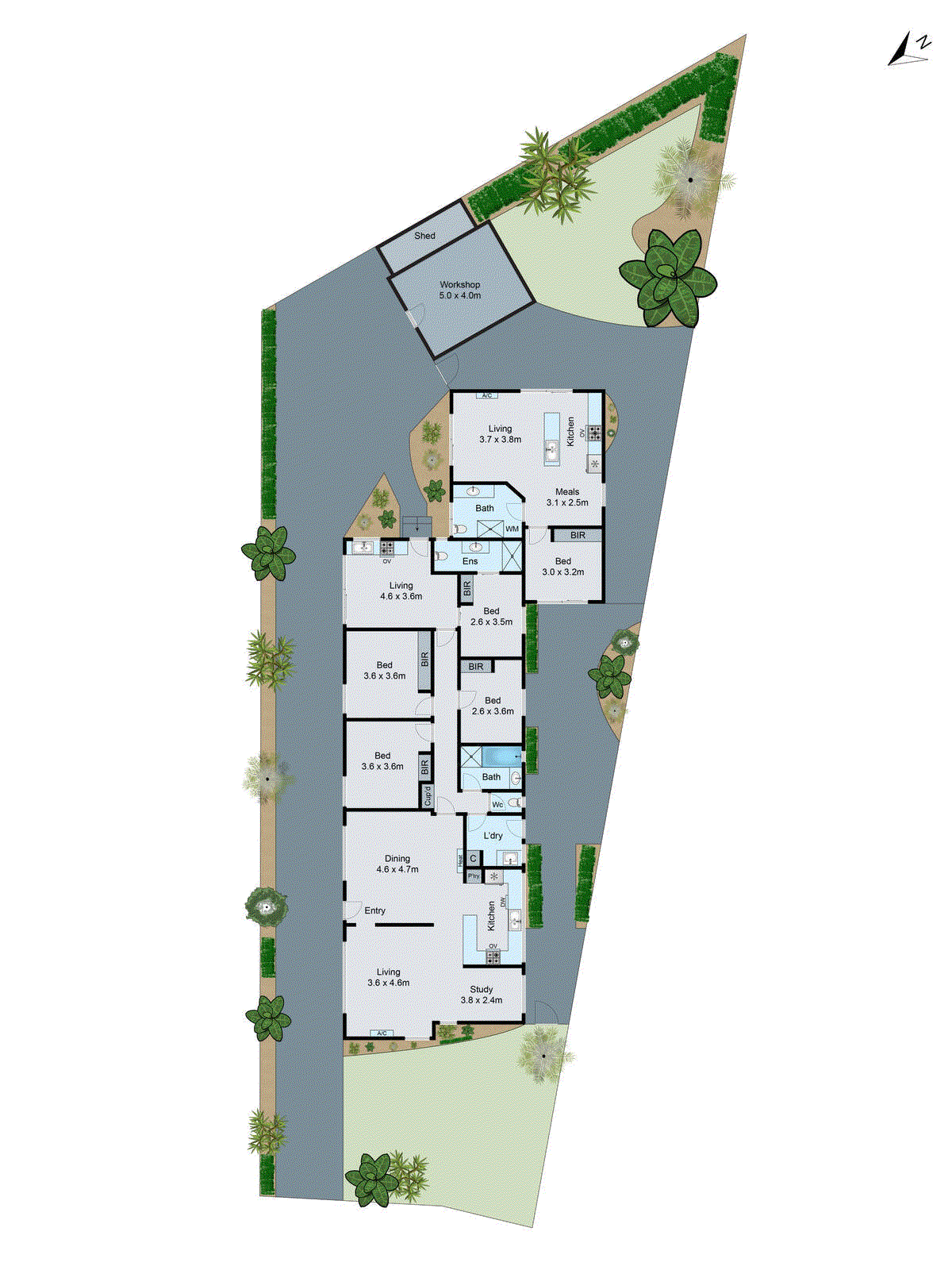 59 Leonard Close, Clarinda VIC 3169 - Floorplan
