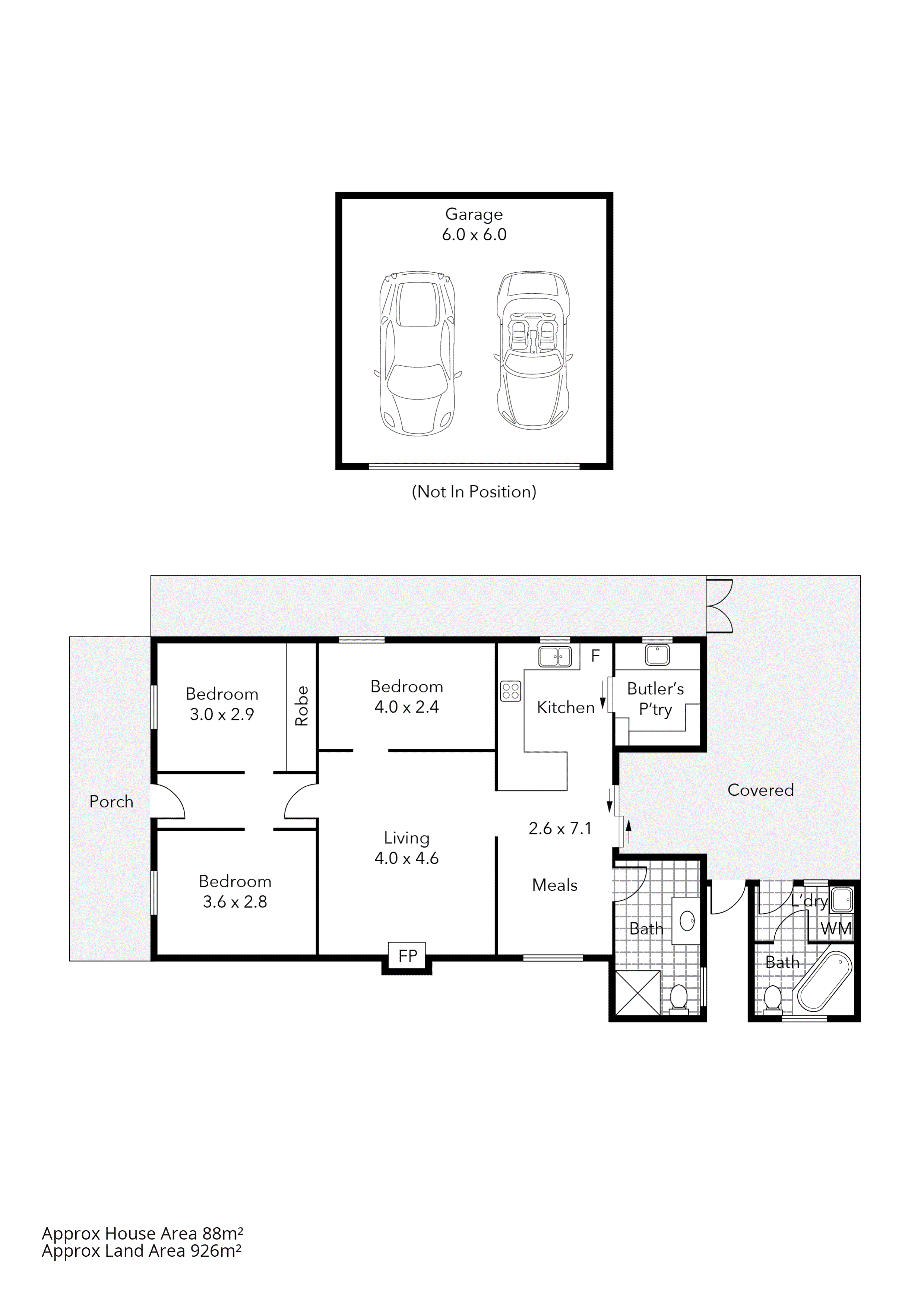 59 Talbot Road, Clunes VIC 3370 - Floorplan