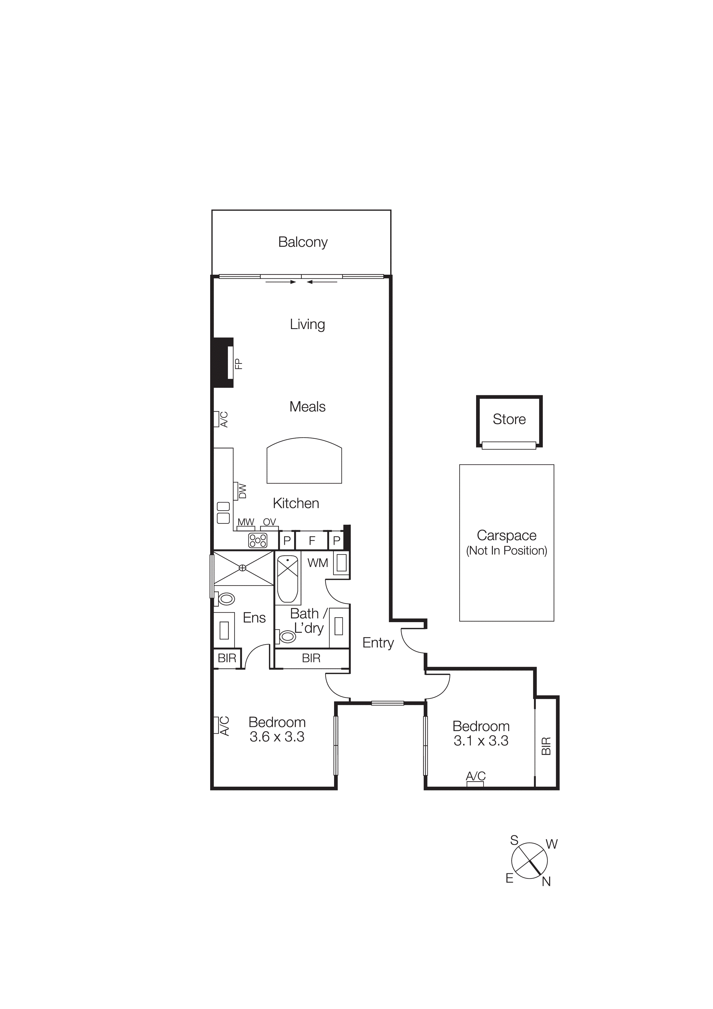 5/9 Waltham Street, Sandringham VIC 3191 - Floorplan
