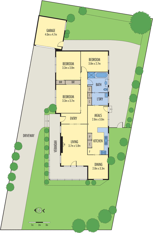 592 Warrigal Road, Oakleigh South VIC 3167 - Floorplan