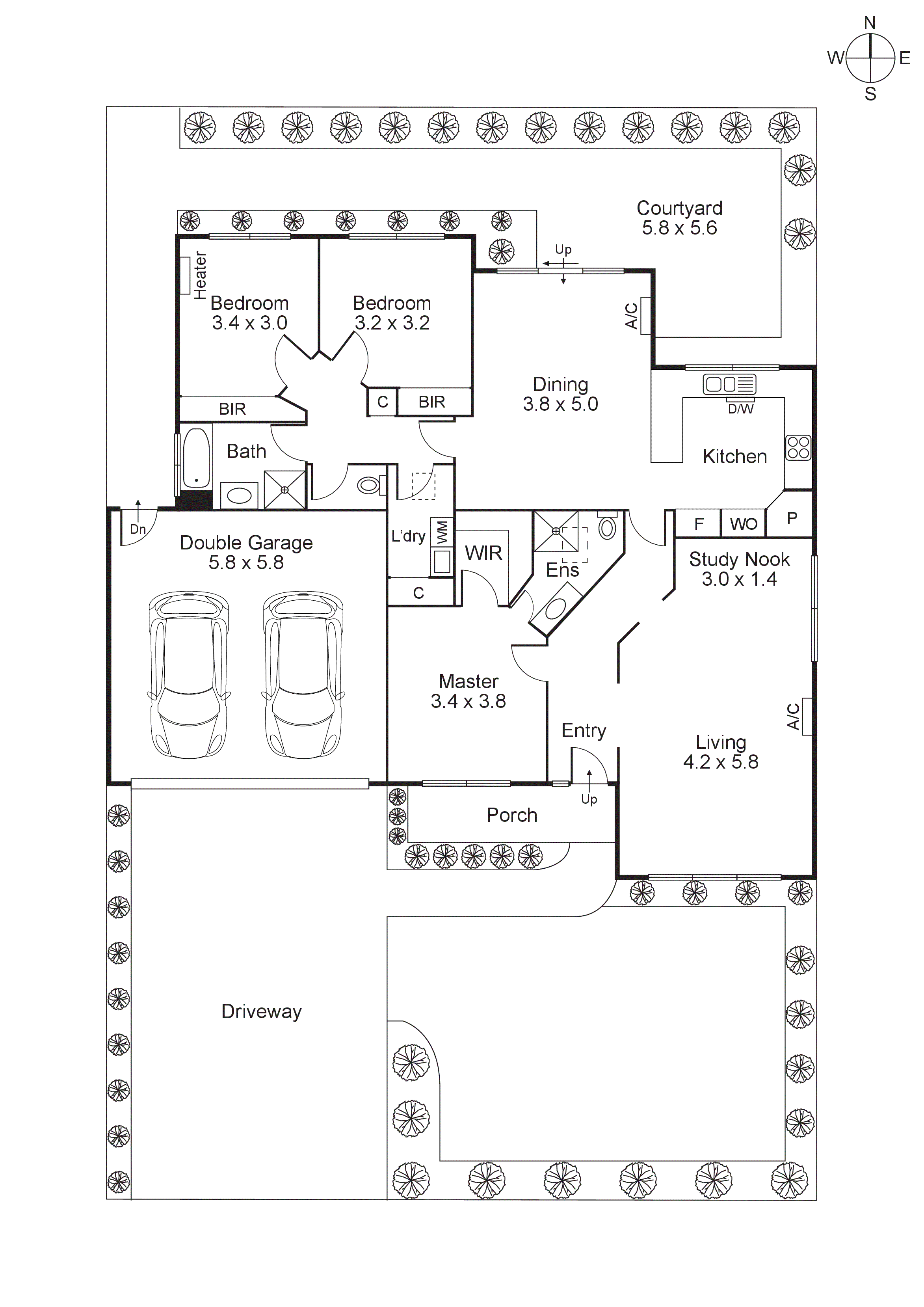 59A David Street, Hampton VIC 3188 - Floorplan
