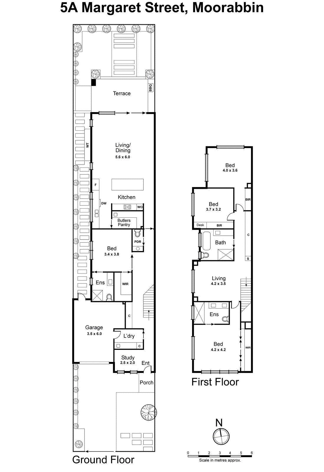 5A Margaret Street, Moorabbin VIC 3189 - Floorplan