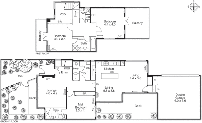 5A Ocean Street, Hampton VIC 3188 - Floorplan