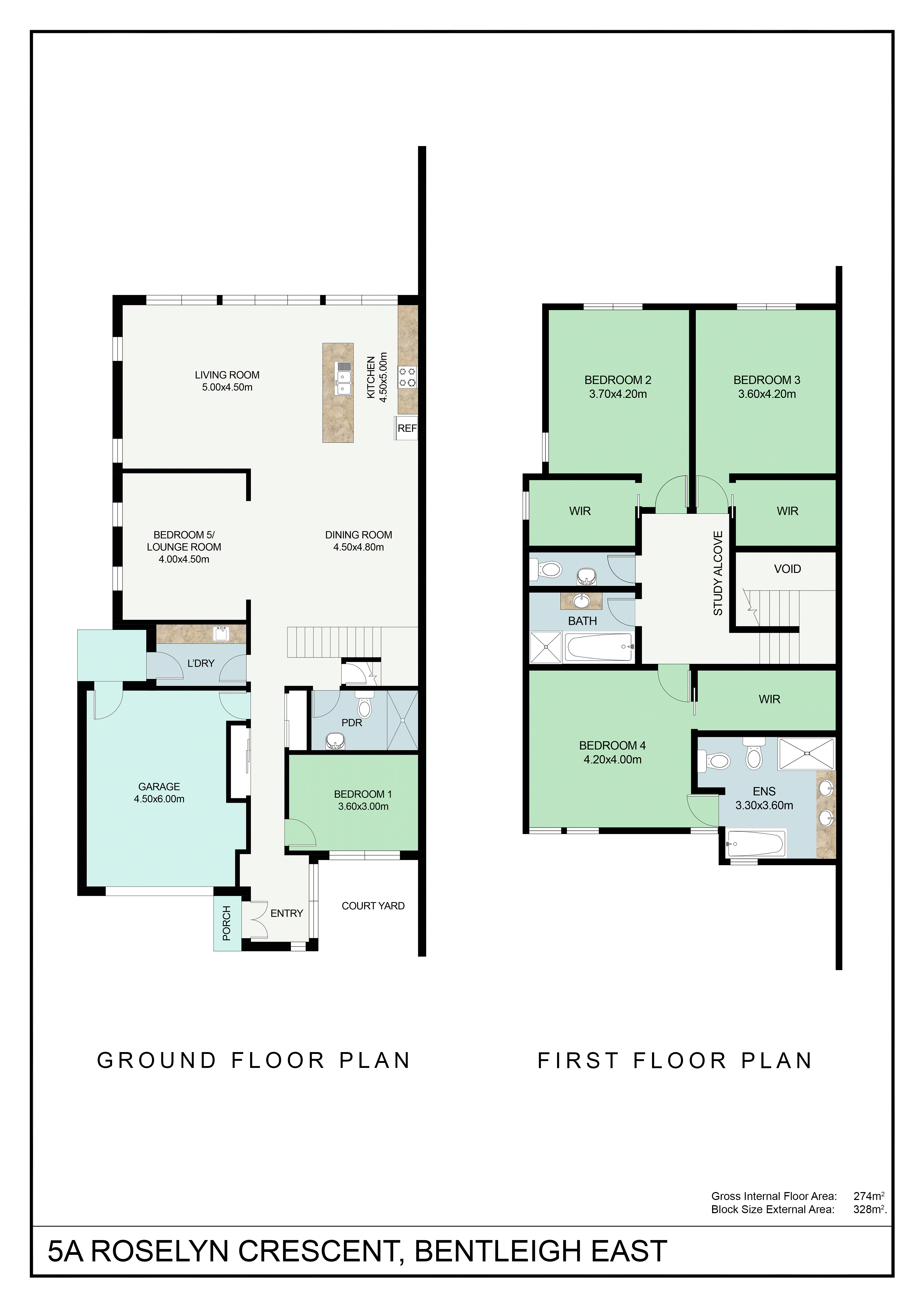 5A Roselyn Crescent, Bentleigh East VIC 3165 - Floorplan