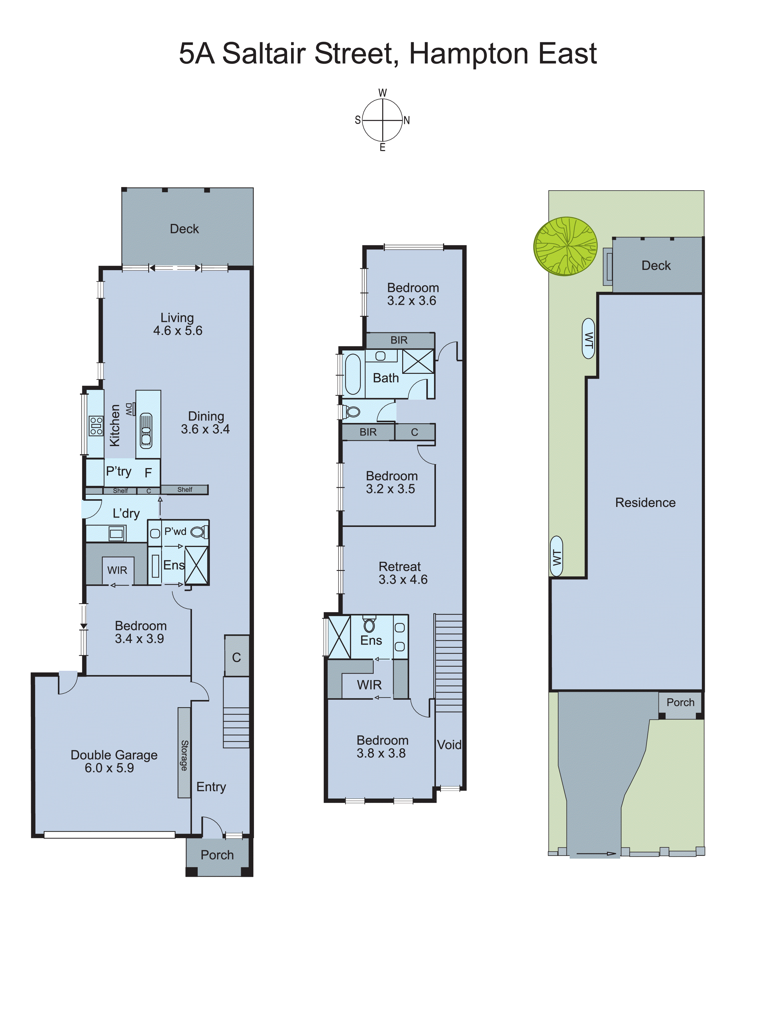 5A Saltair Street, Hampton East VIC 3188 - Floorplan
