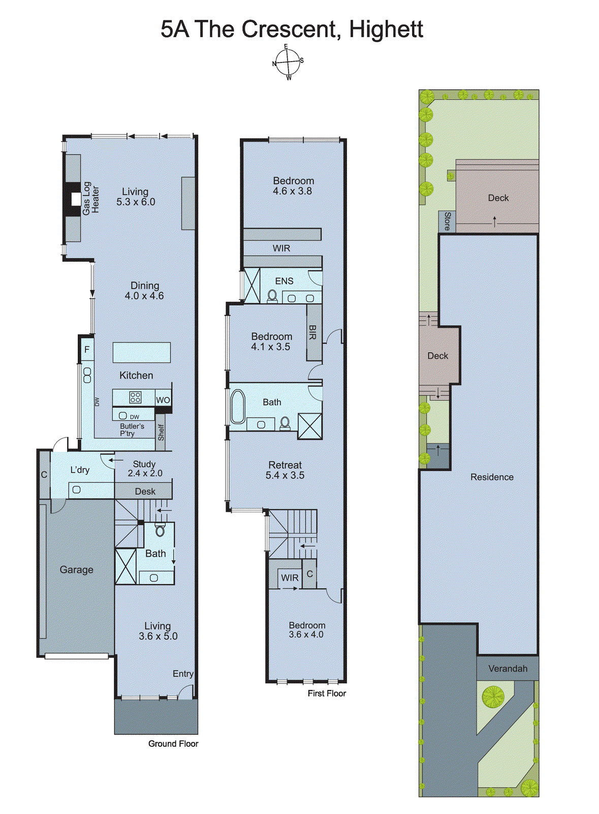 5A The Crescent, Highett VIC 3190 - Floorplan