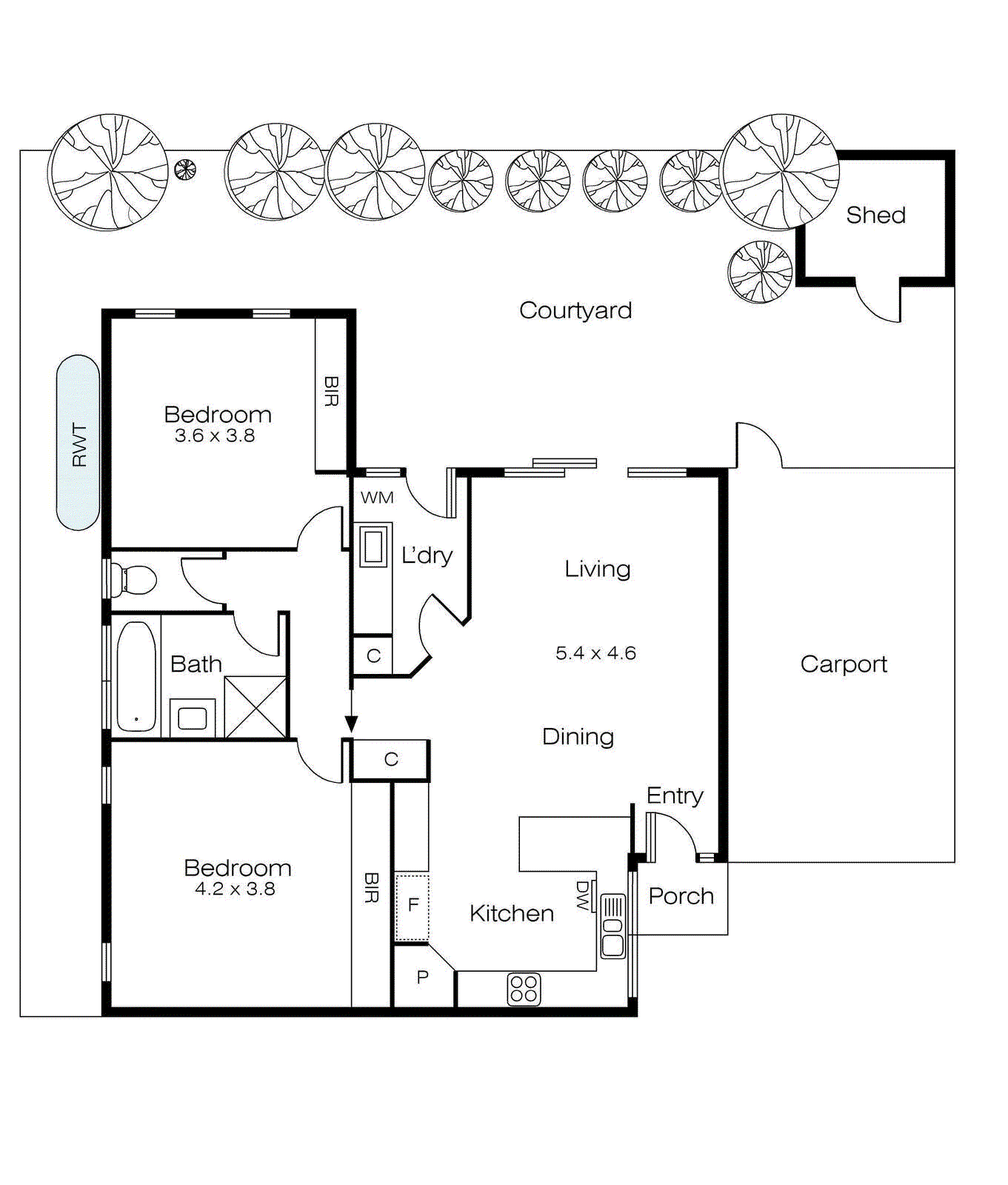 5b Dallas Street, Mentone VIC 3194 - Floorplan