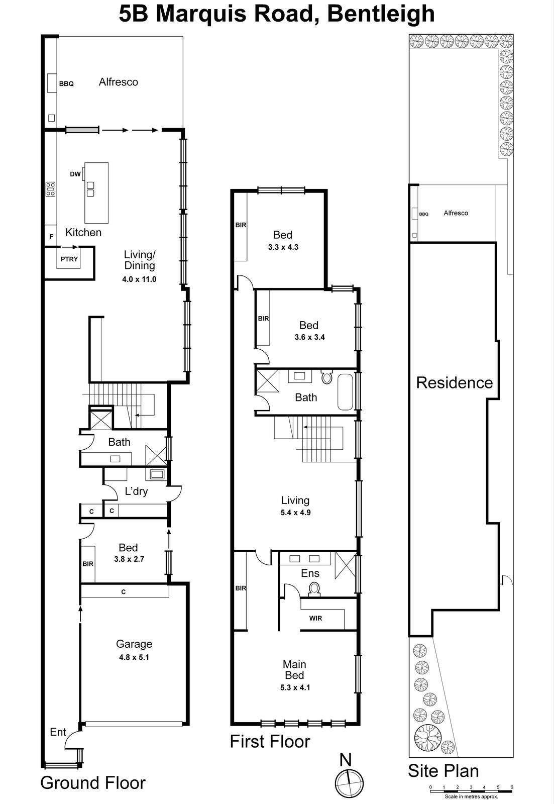 5b Marquis Road, Bentleigh VIC 3204 - Floorplan