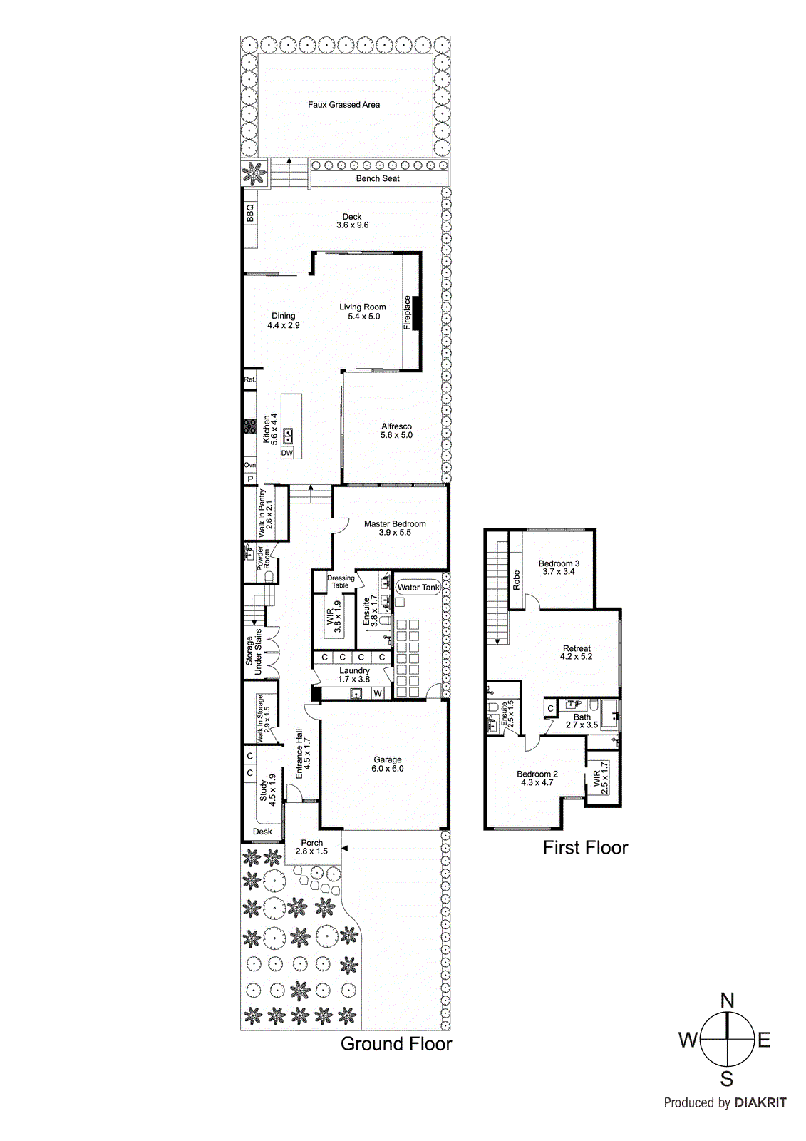 5B Powys Drive, Beaumaris VIC 3193 - Floorplan