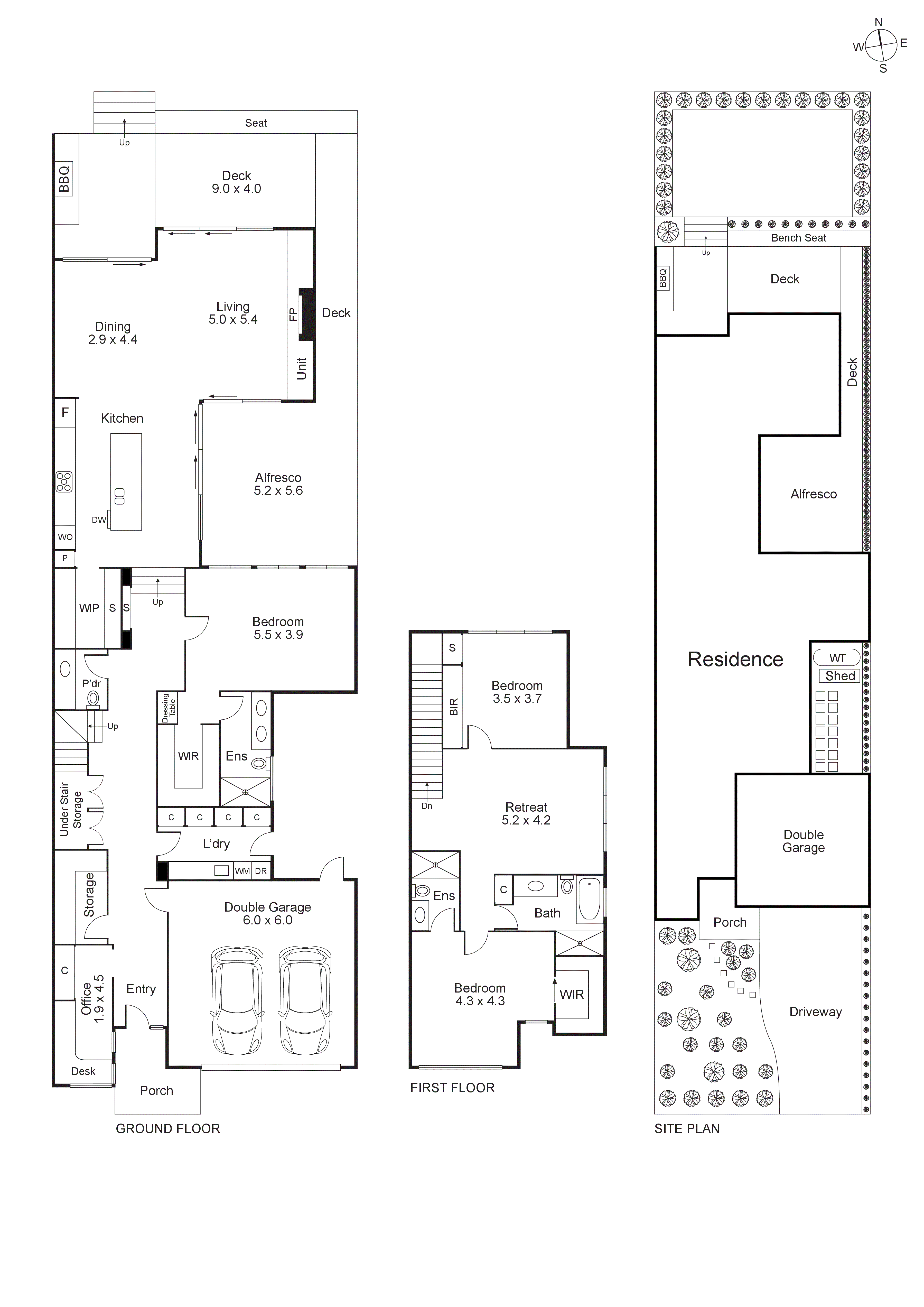 5B Powys Drive, Beaumaris VIC 3193 - Floorplan
