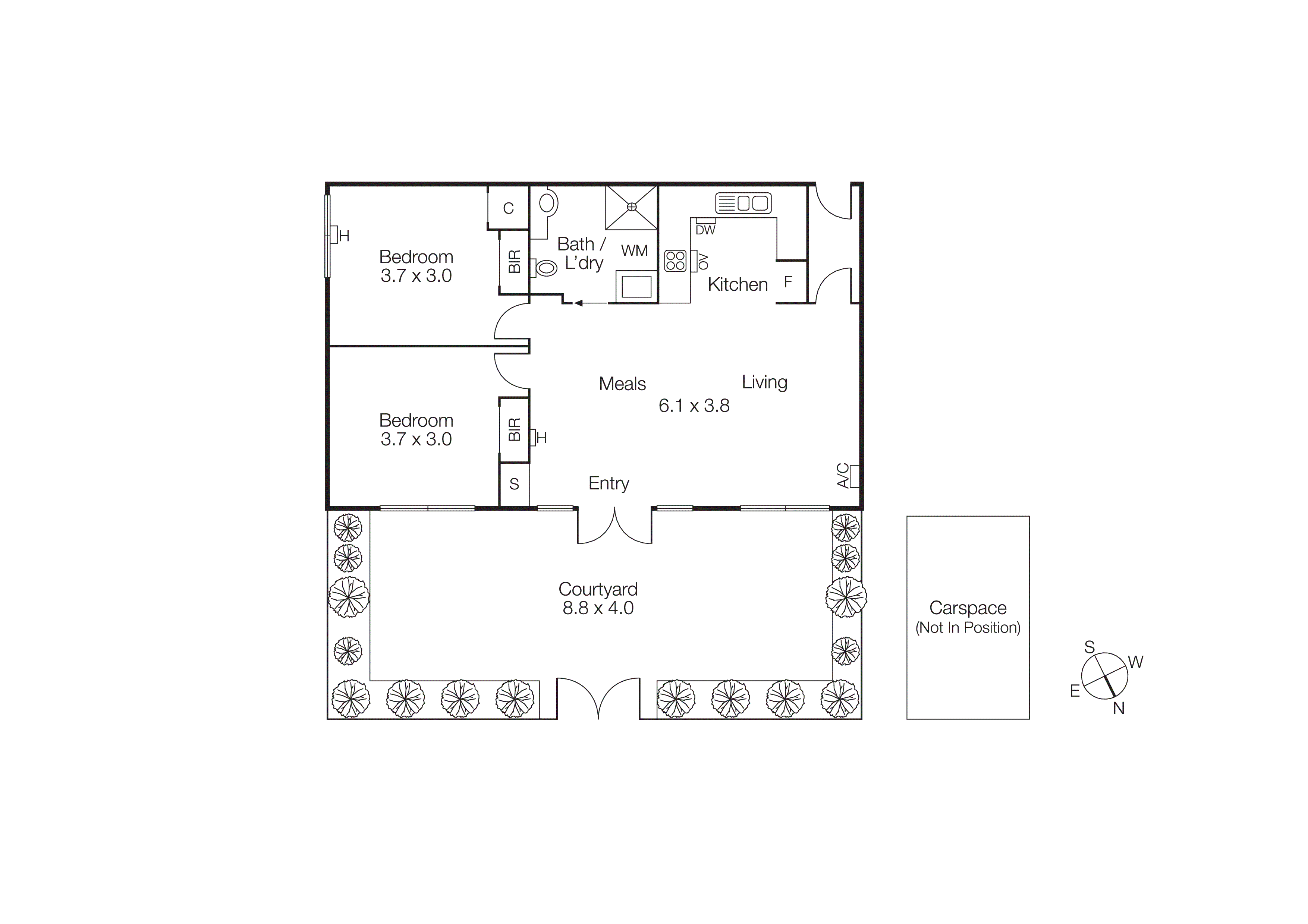 5G/174 Esplanade East, Port Melbourne VIC 3207 - Floorplan