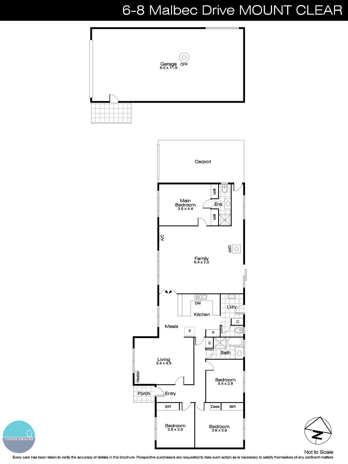 6-8 Malbec Drive, Mount Clear VIC 3350 - Floorplan