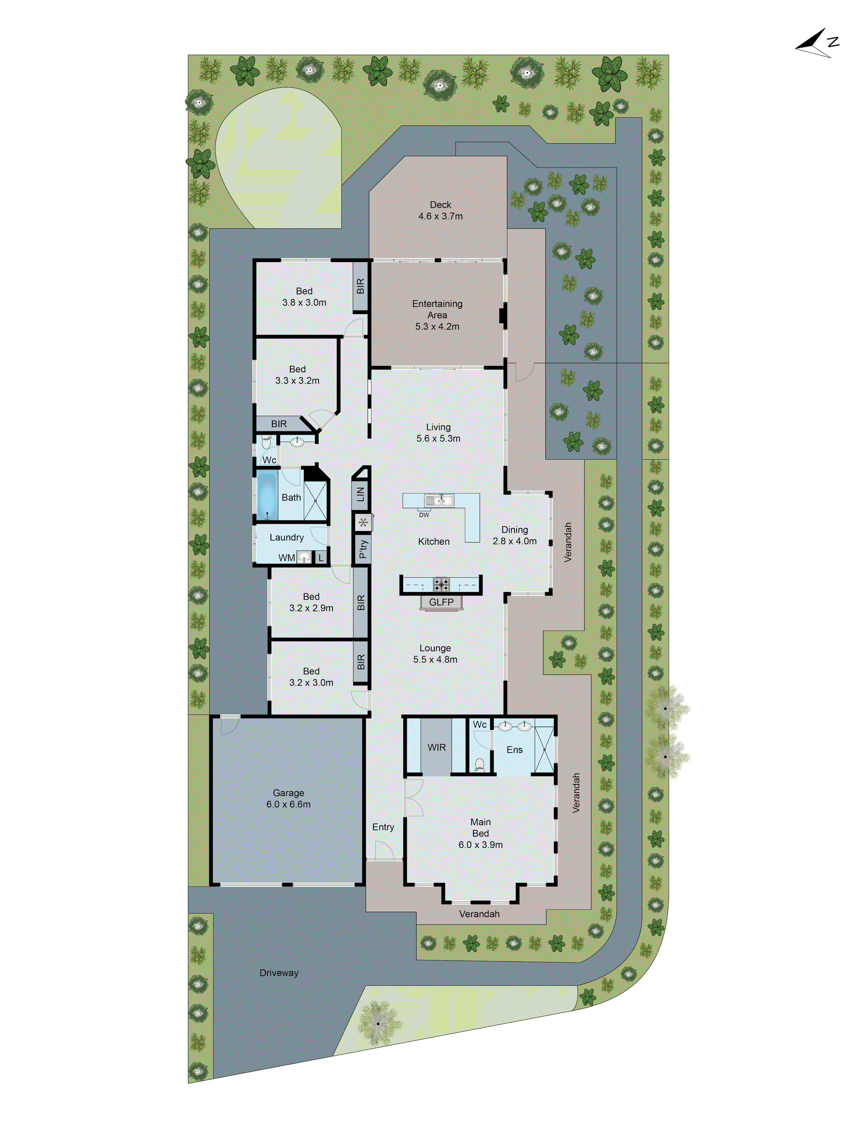 6-8 University Drive, Highton VIC 3216 - Floorplan