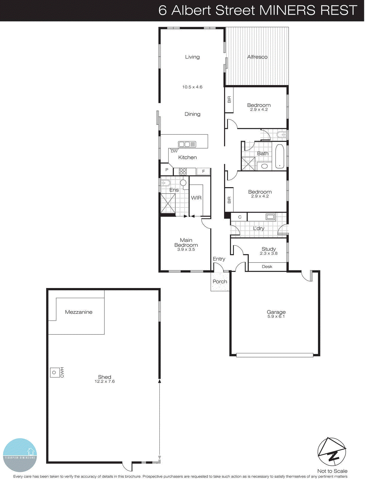6 Albert Street, Miners Rest VIC 3352 - Floorplan