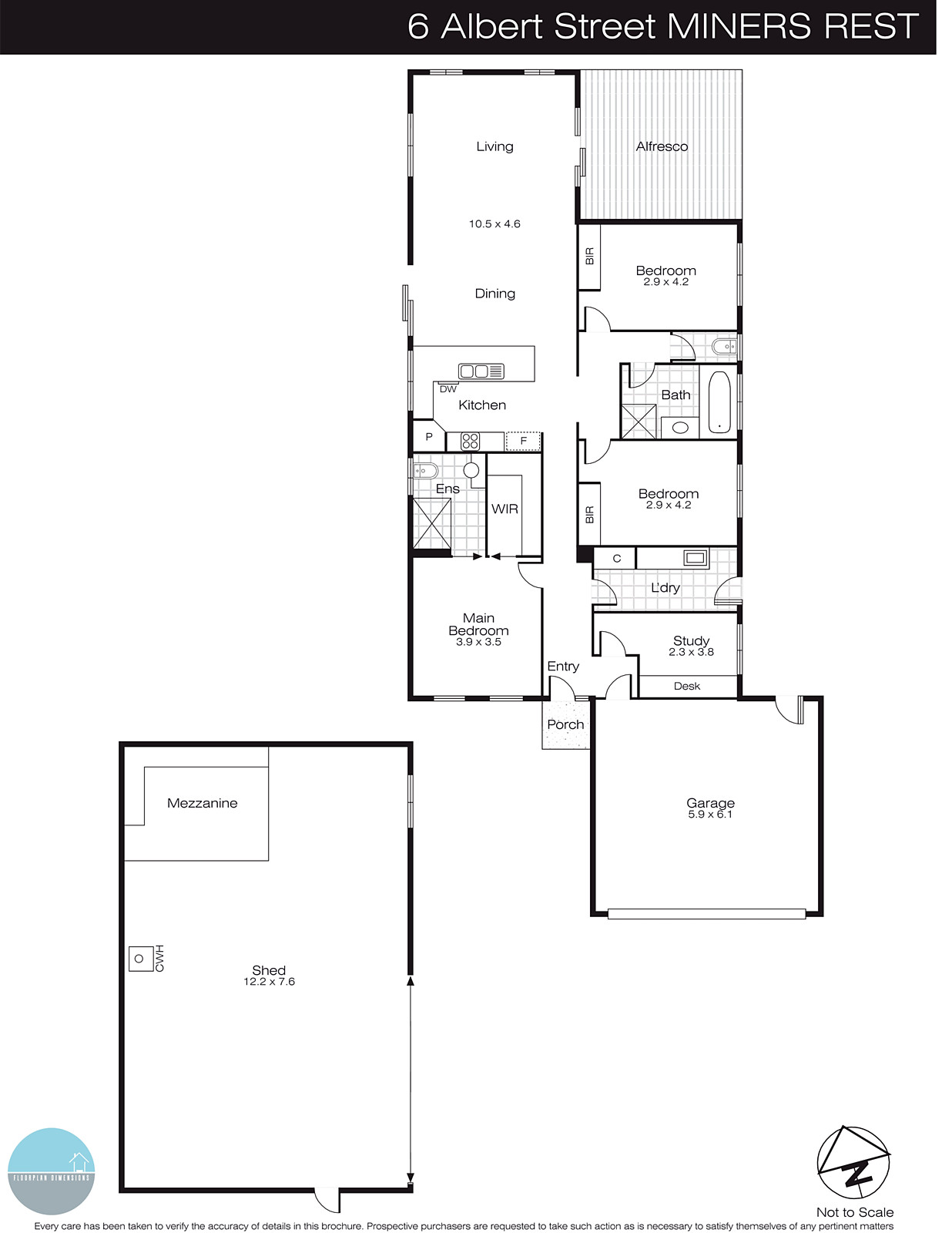6 Albert Street, Miners Rest VIC 3352 - Floorplan