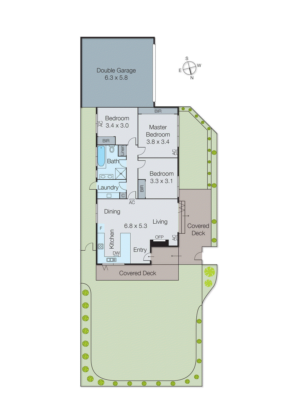 6 Alden Court, Cheltenham VIC 3192 - Floorplan