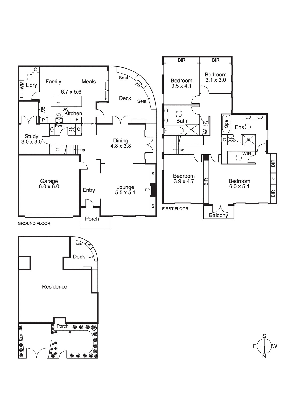6 Alverna Grove, Brighton VIC 3186 - Floorplan