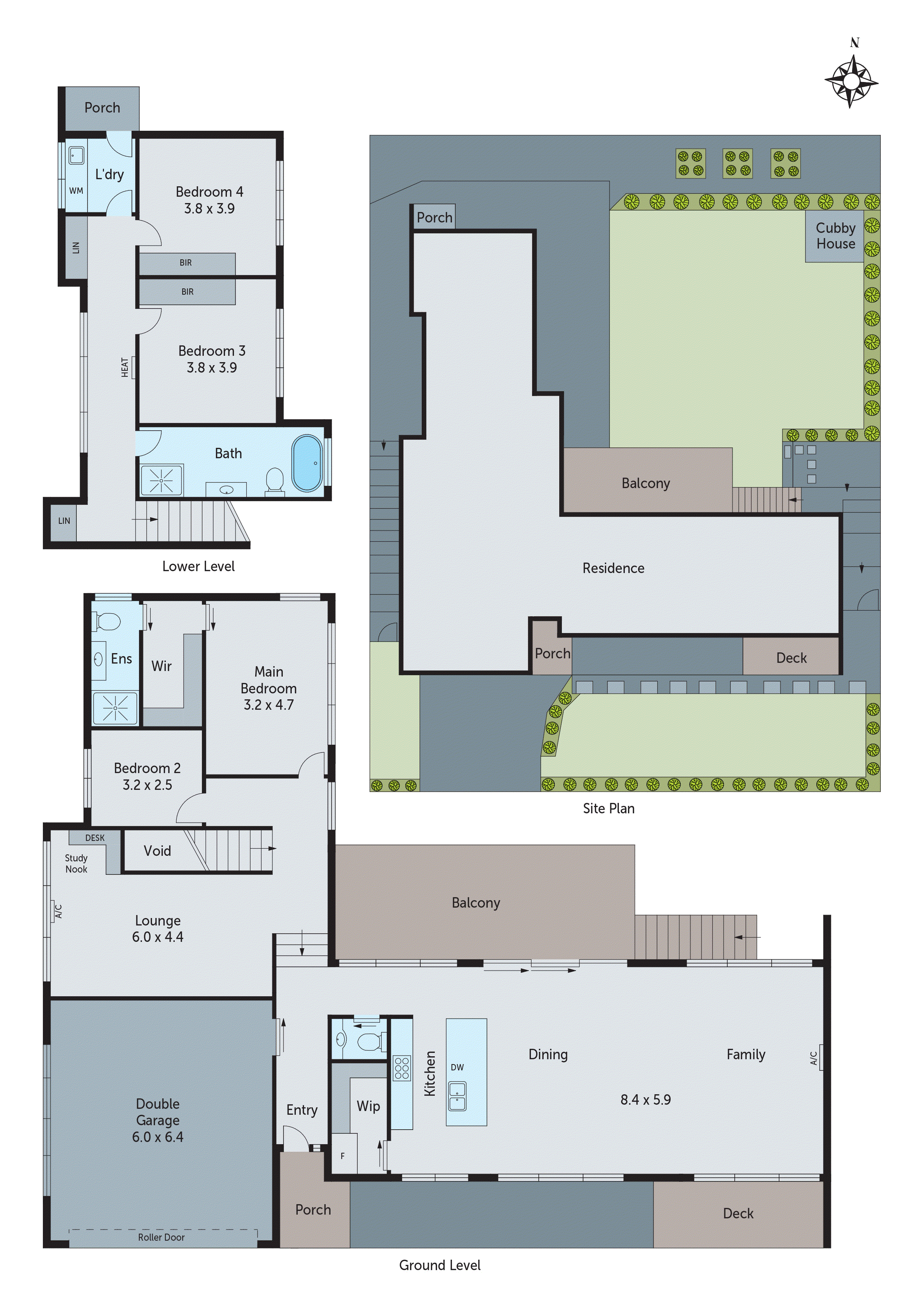 6 Annmaree Road, Highton VIC 3216 - Floorplan