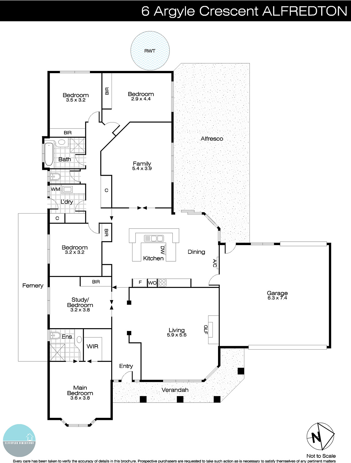 6 Argyle Crescent, Alfredton VIC 3350 - Floorplan