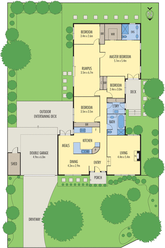 6 Athol Street, Mount Waverley VIC 3149 - Floorplan