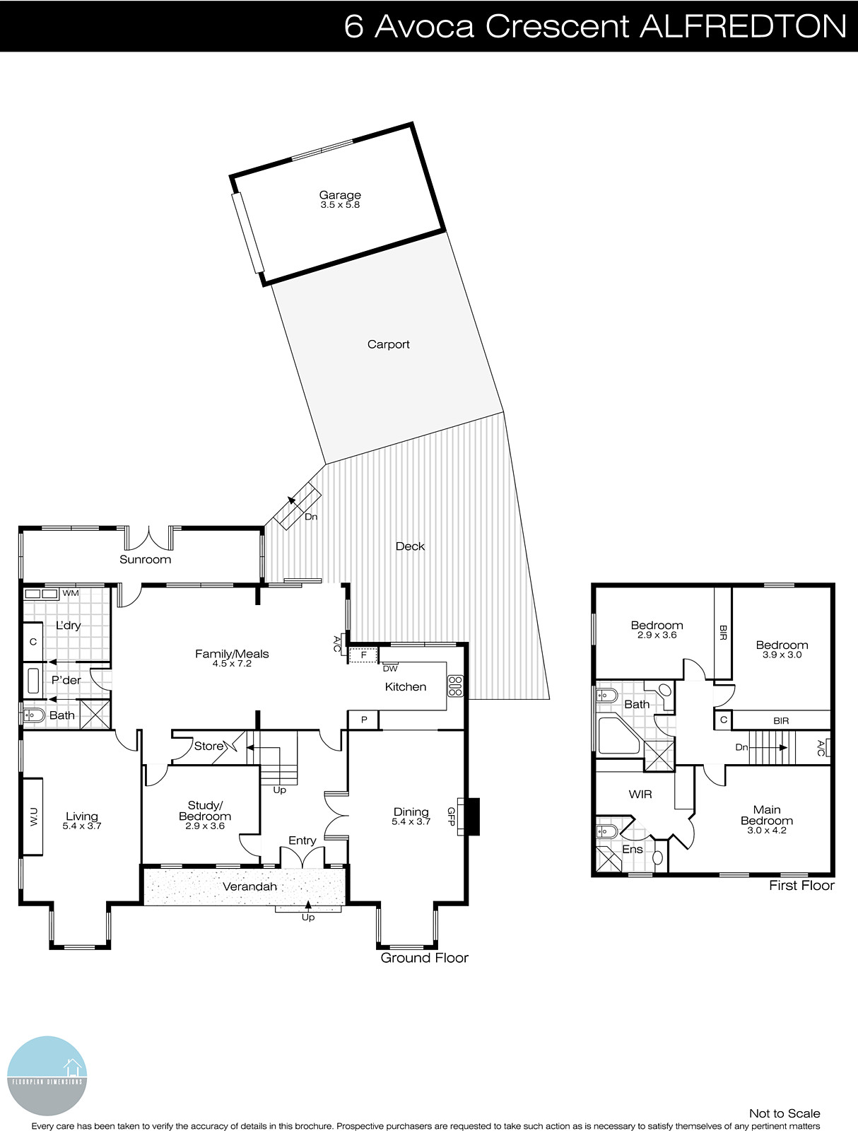 6 Avoca Crescent, Alfredton VIC 3350 - Floorplan