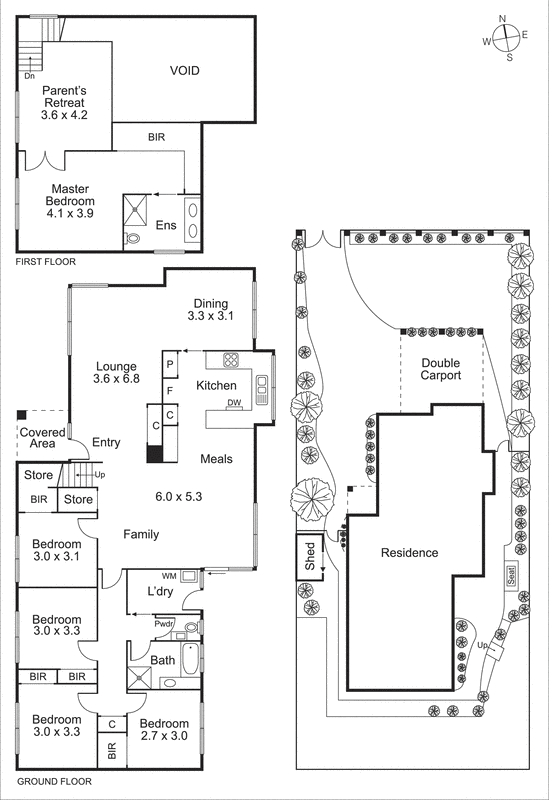 6 Backhaus Street, Hampton VIC 3188 - Floorplan