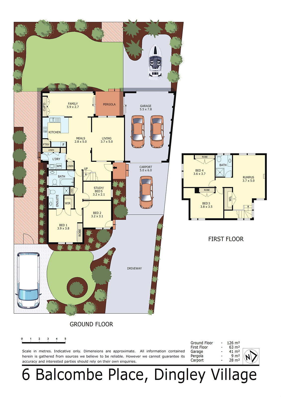 6 Balcombe Place, Dingley Village VIC 3172 - Floorplan