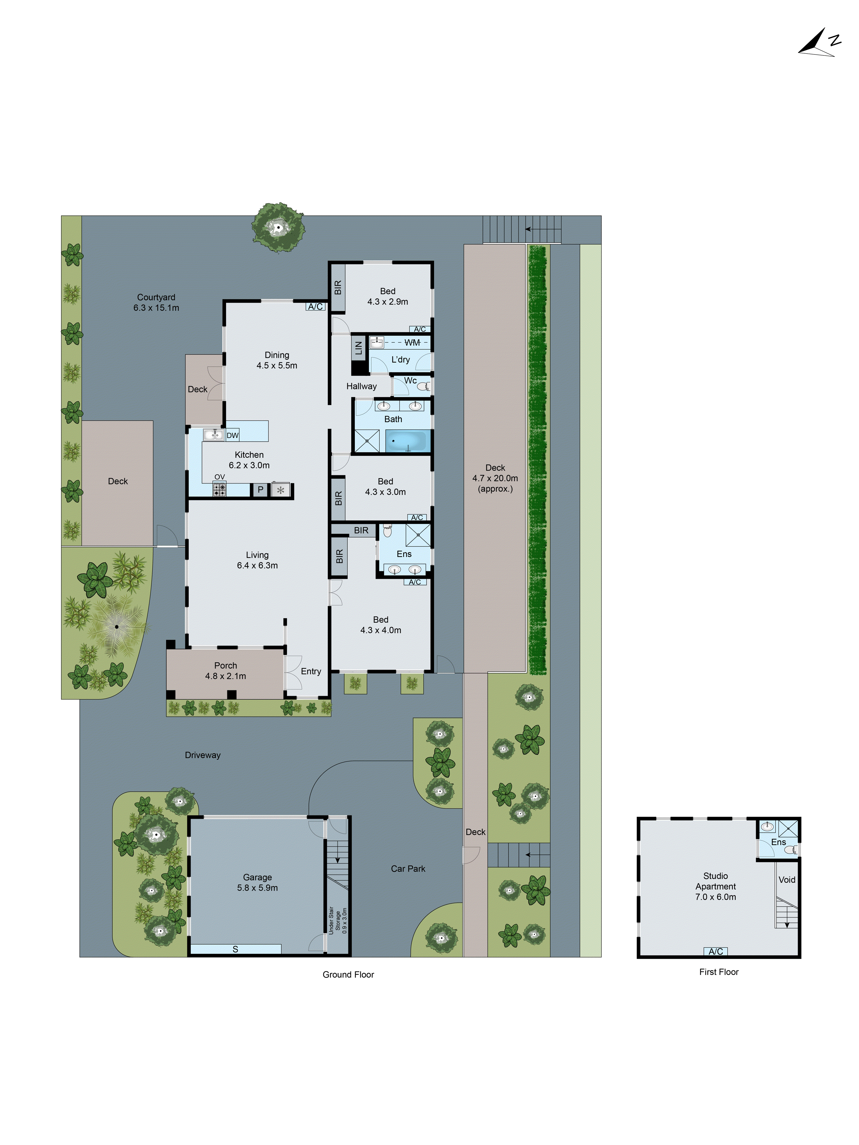 6 Bauer Court, Burwood VIC 3125 - Floorplan