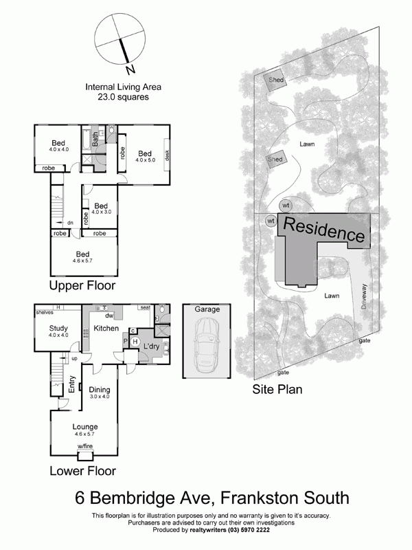 6 Bembridge Avenue, FRANKSTON SOUTH VIC 3199 - Floorplan