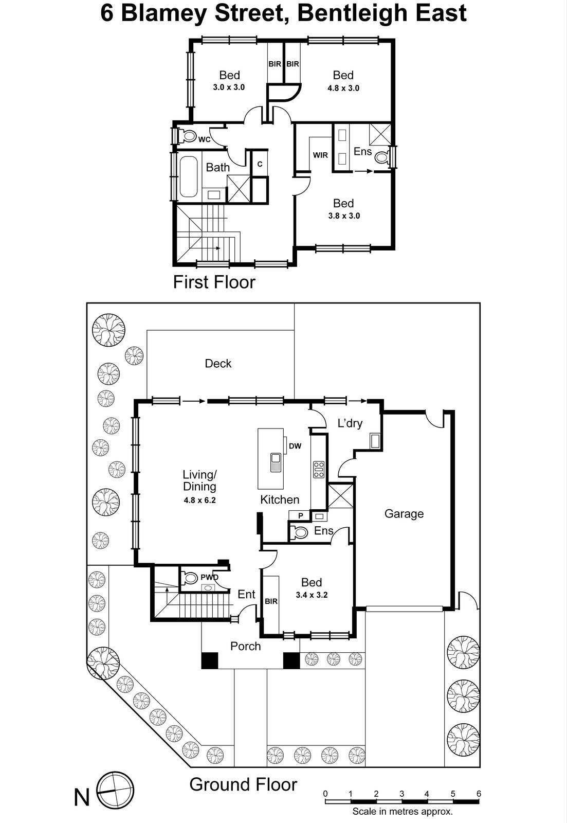6 Blamey Street, Bentleigh East VIC 3165 - Floorplan