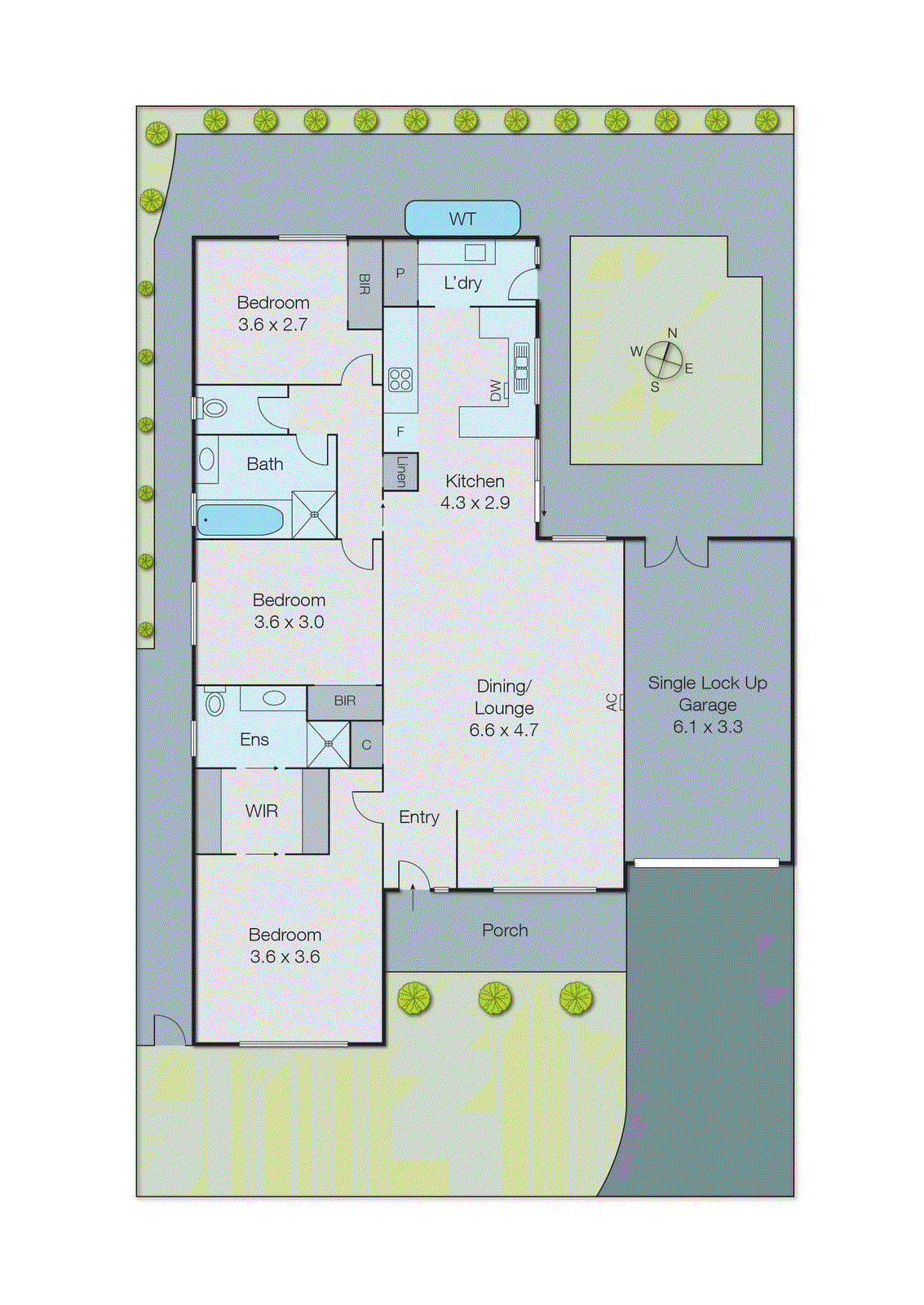 6 Bloxsidge Lane, Mordialloc VIC 3195 - Floorplan