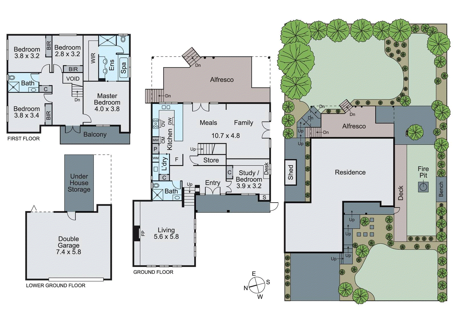 6 Bluegum Avenue, Wheelers Hill VIC 3150 - Floorplan