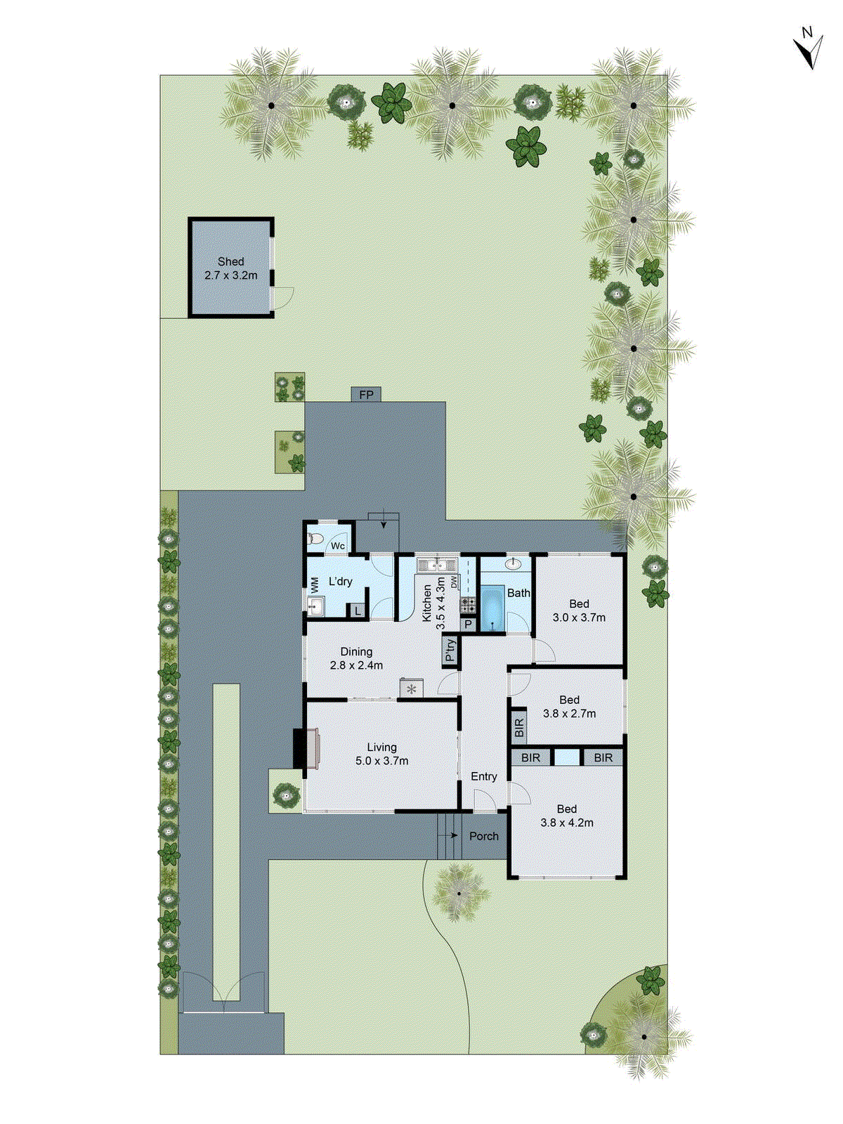 6 Boronia Street, Newcomb VIC 3219 - Floorplan