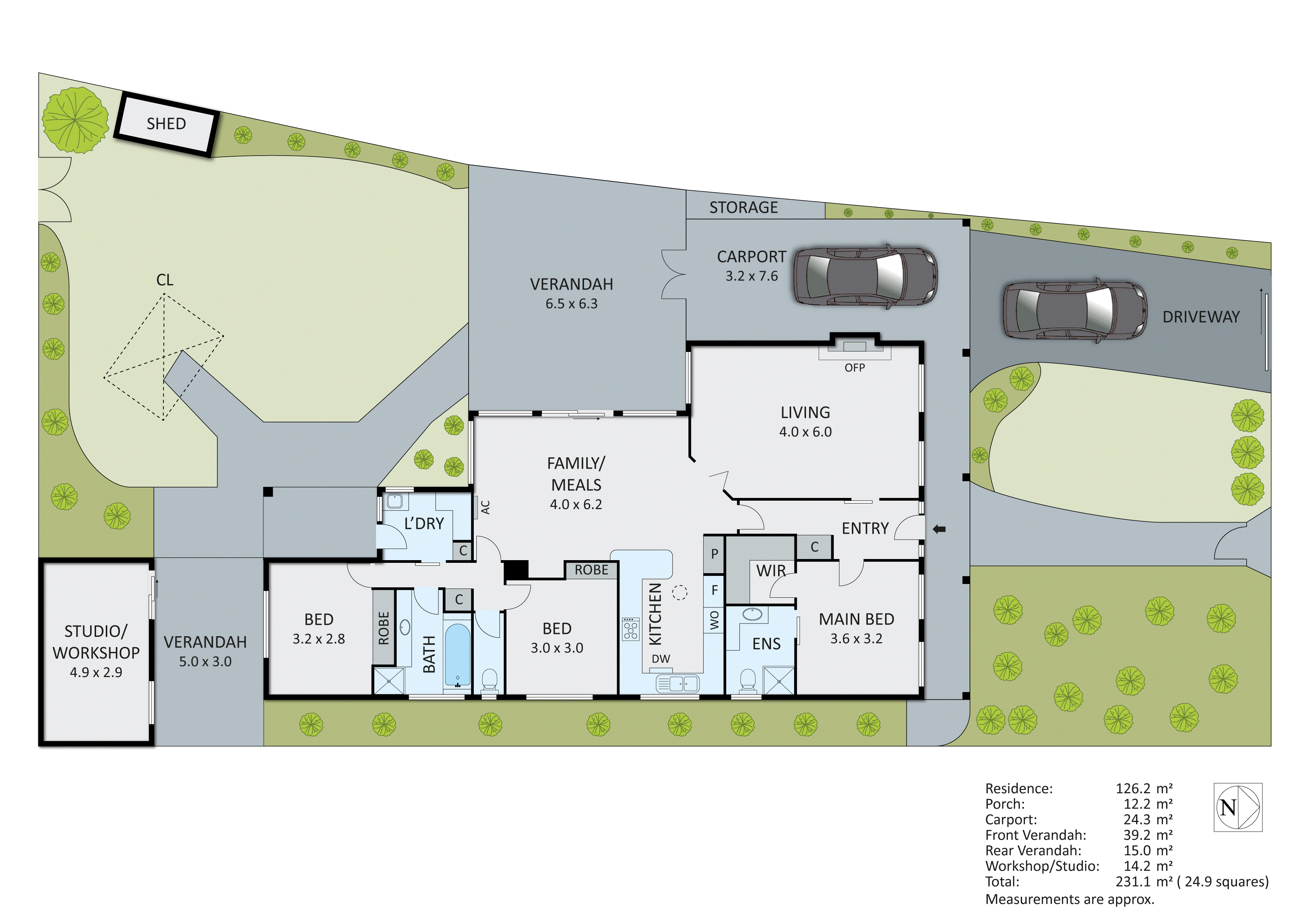 6 Branagan Drive, Aspendale Gardens VIC 3195 - Floorplan