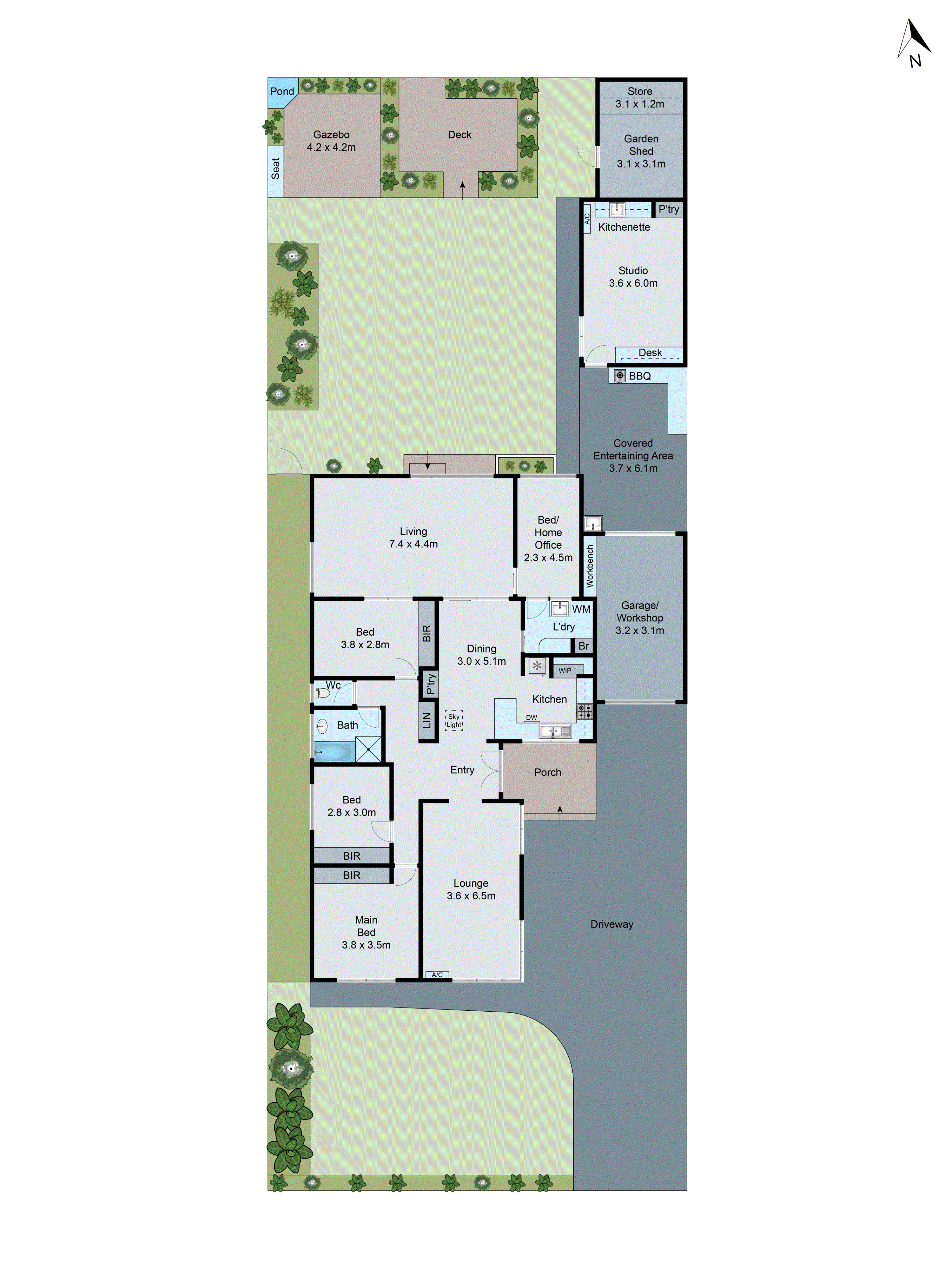 6 Braund Avenue, Bell Post Hill VIC 3215 - Floorplan