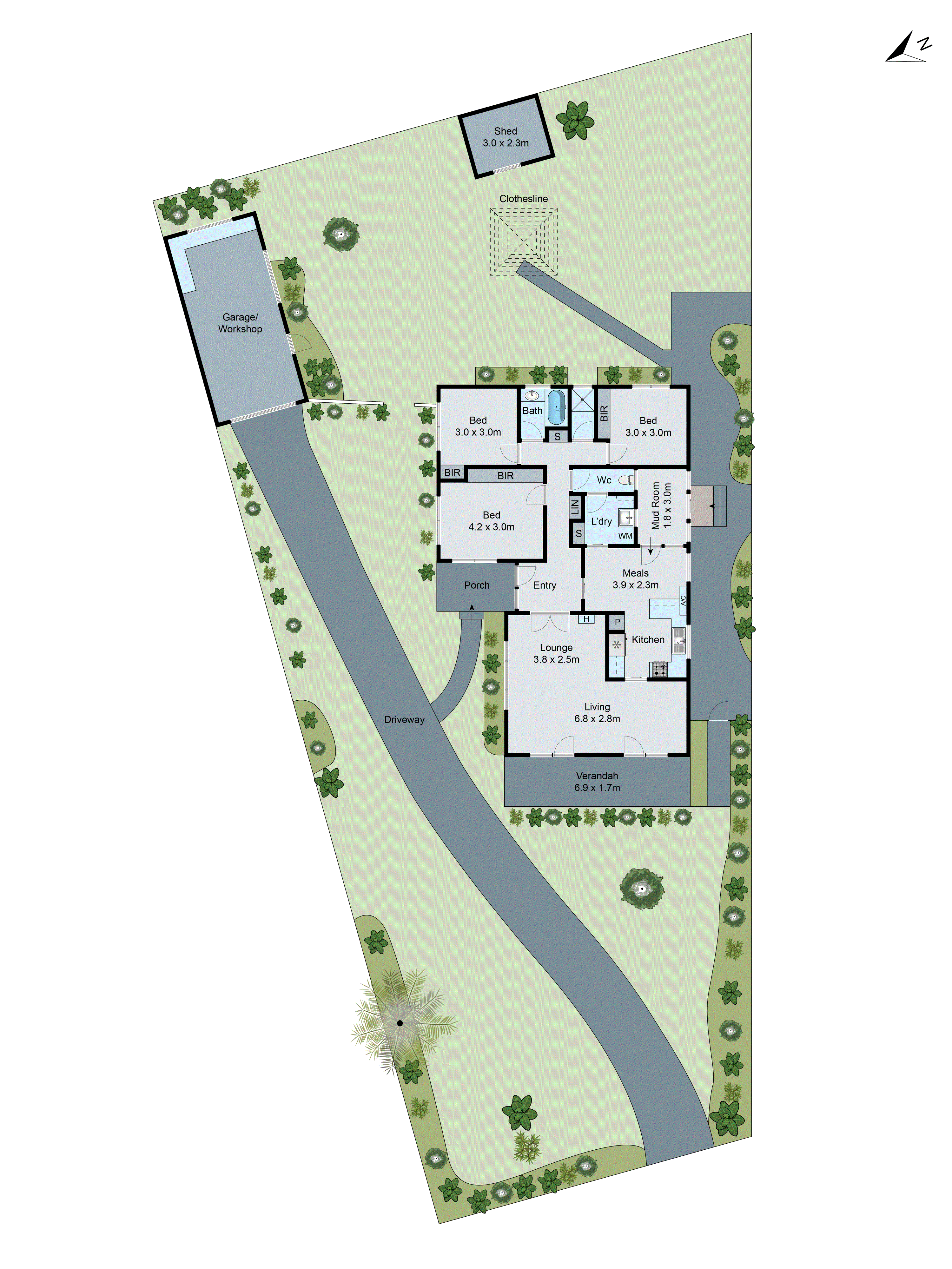 6 Byambee Court, Grovedale VIC 3216 - Floorplan