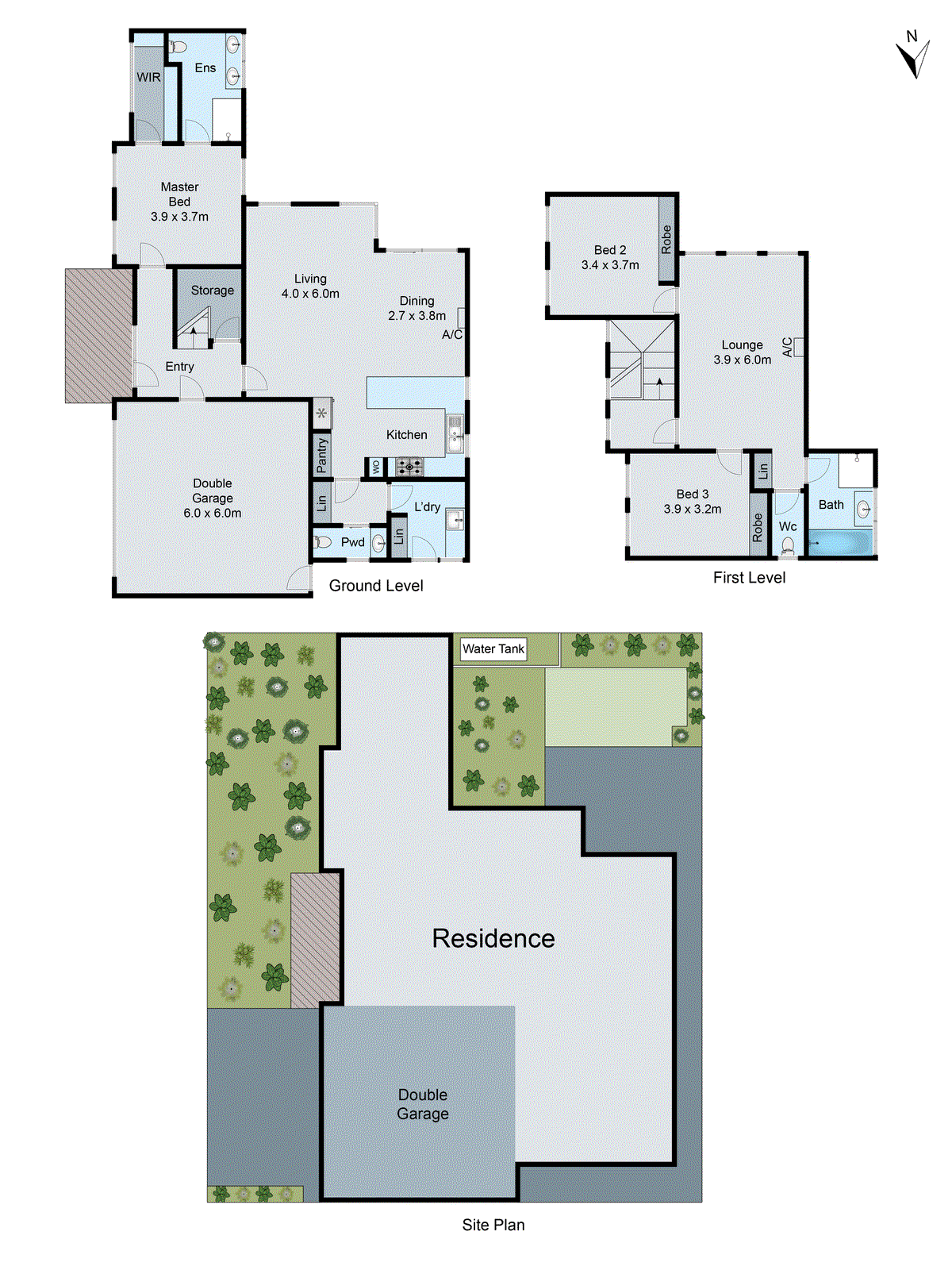 6 Carmichael Avenue, Newtown VIC 3220 - Floorplan