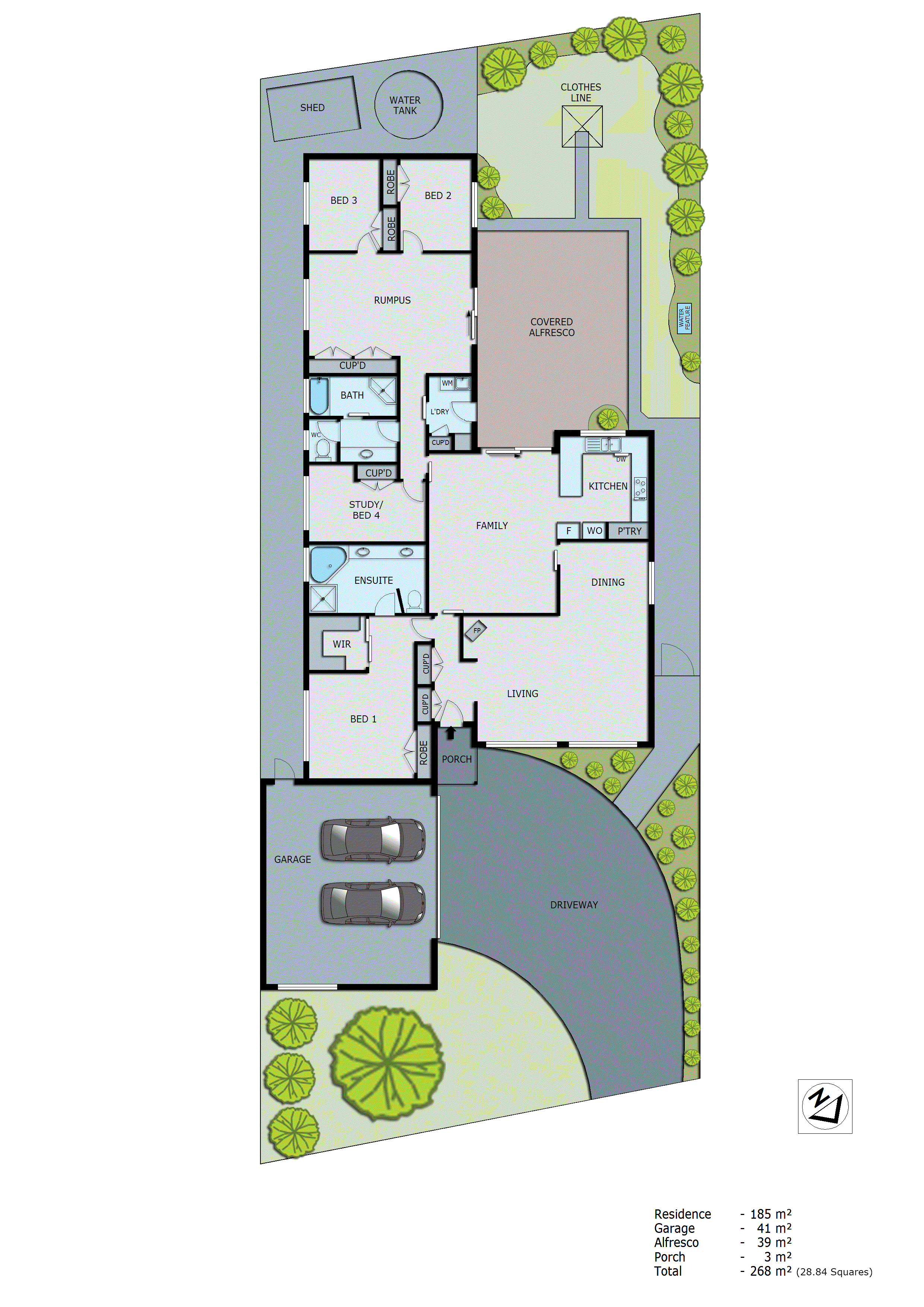 6 Caruana Drive, Dingley Village VIC 3172 - Floorplan