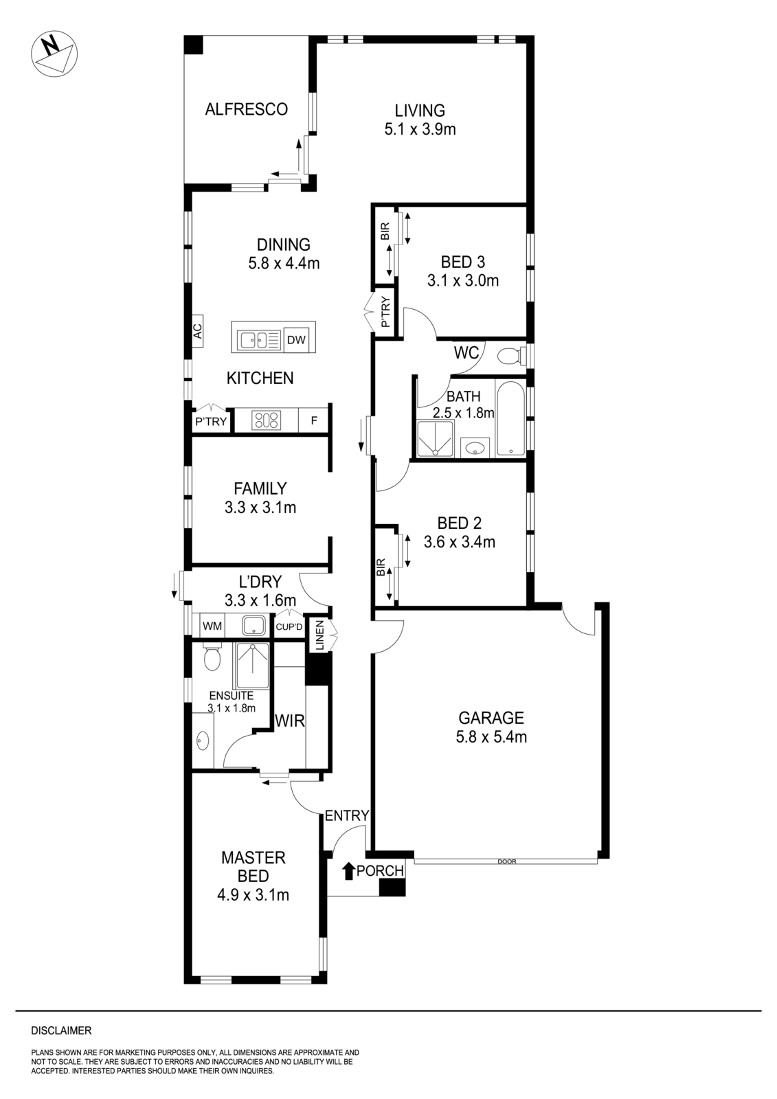 6 Caviar Court, Miners Rest VIC 3352 - Floorplan