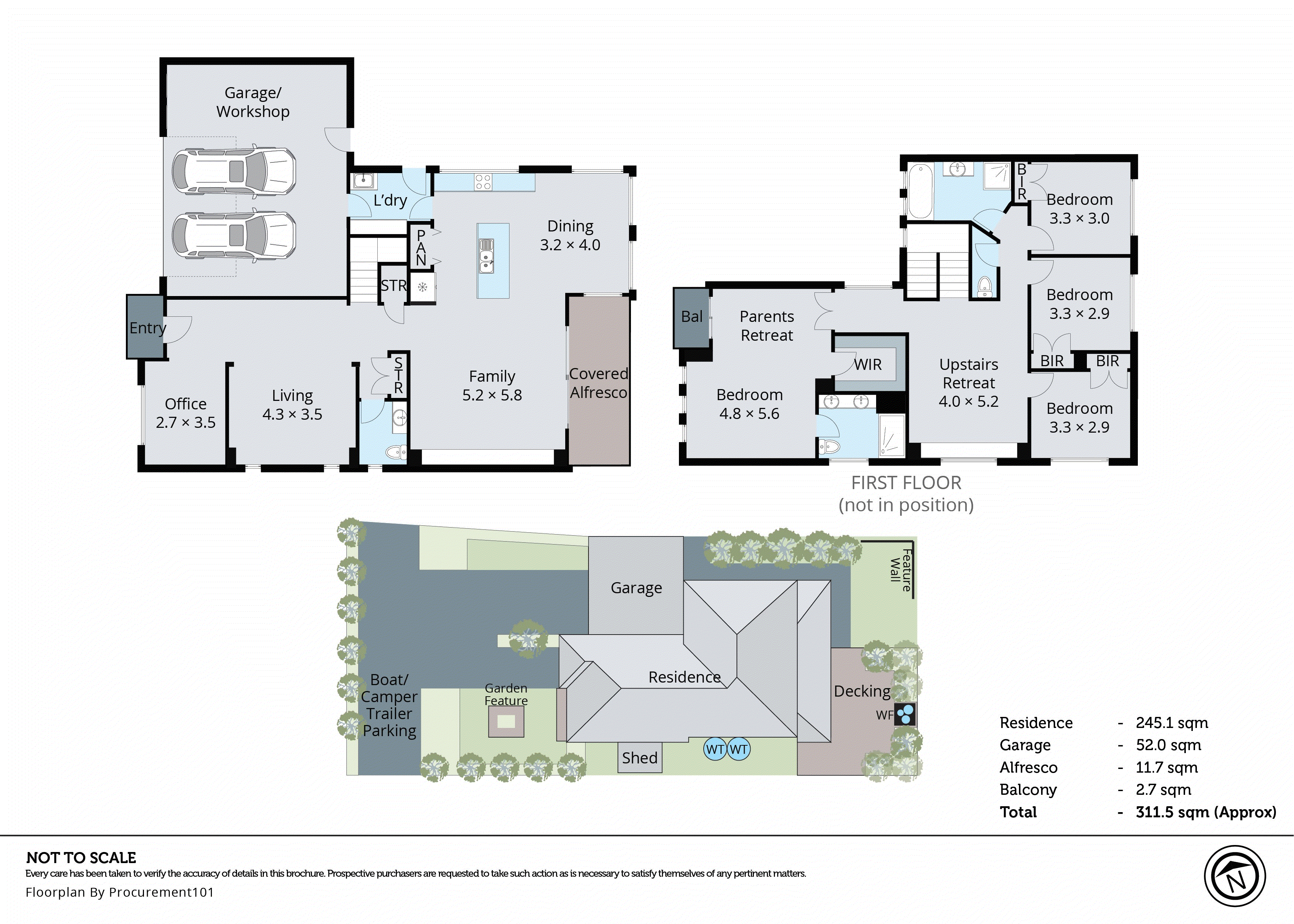 6 Cayley Court, Keysborough VIC 3173 - Floorplan